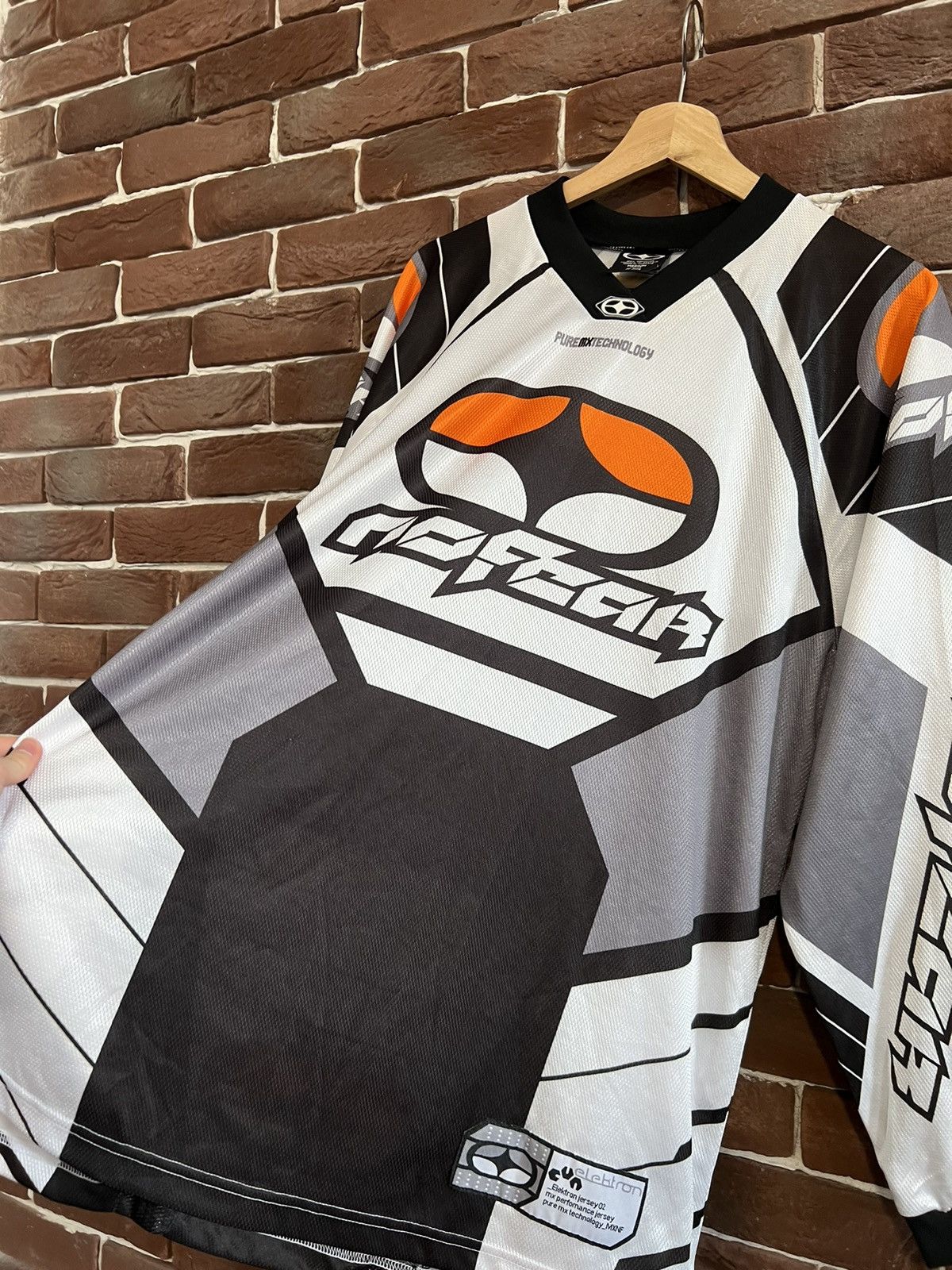No Fear No Fear Elektron Vintage Y2k Rare Hype Racing Jersey Grail M Size US M / EU 48-50 / 2 - 4 Thumbnail