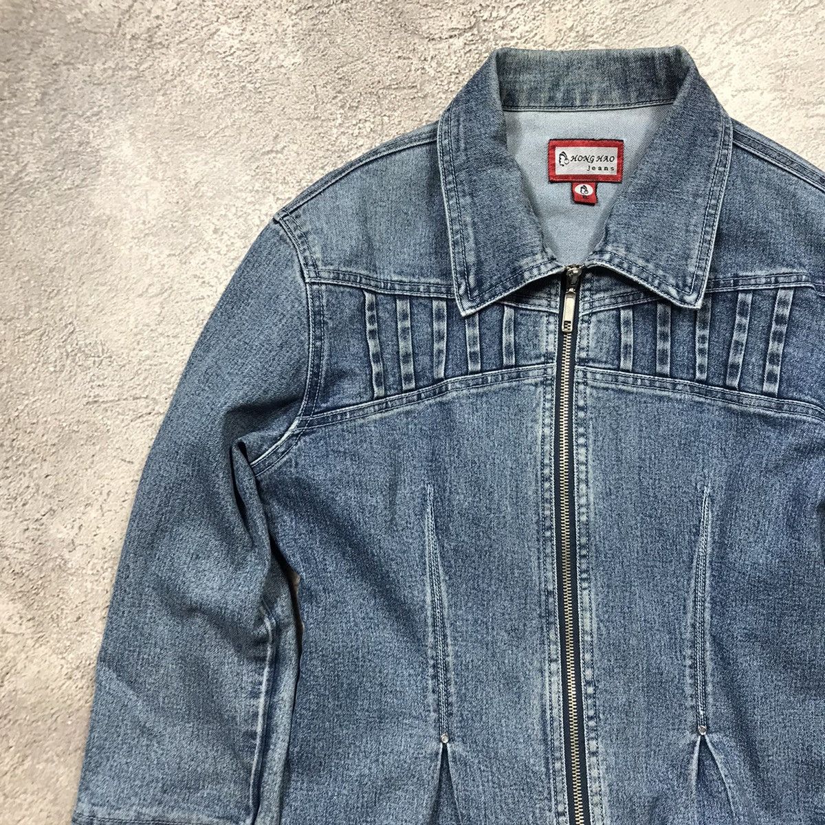 Vintage Vintage 90s Cropped Jacket Japan Avant Garde Streetwear M Size M / US 6-8 / IT 42-44 - 2 Thumbnail