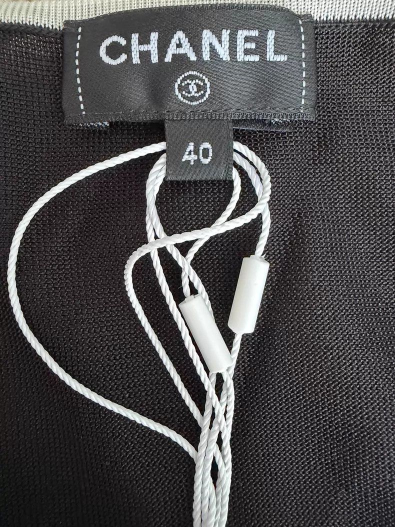 Chanel Chanel Black pocket vest with suspenders Size S / US 4 / IT 40 - 4 Thumbnail