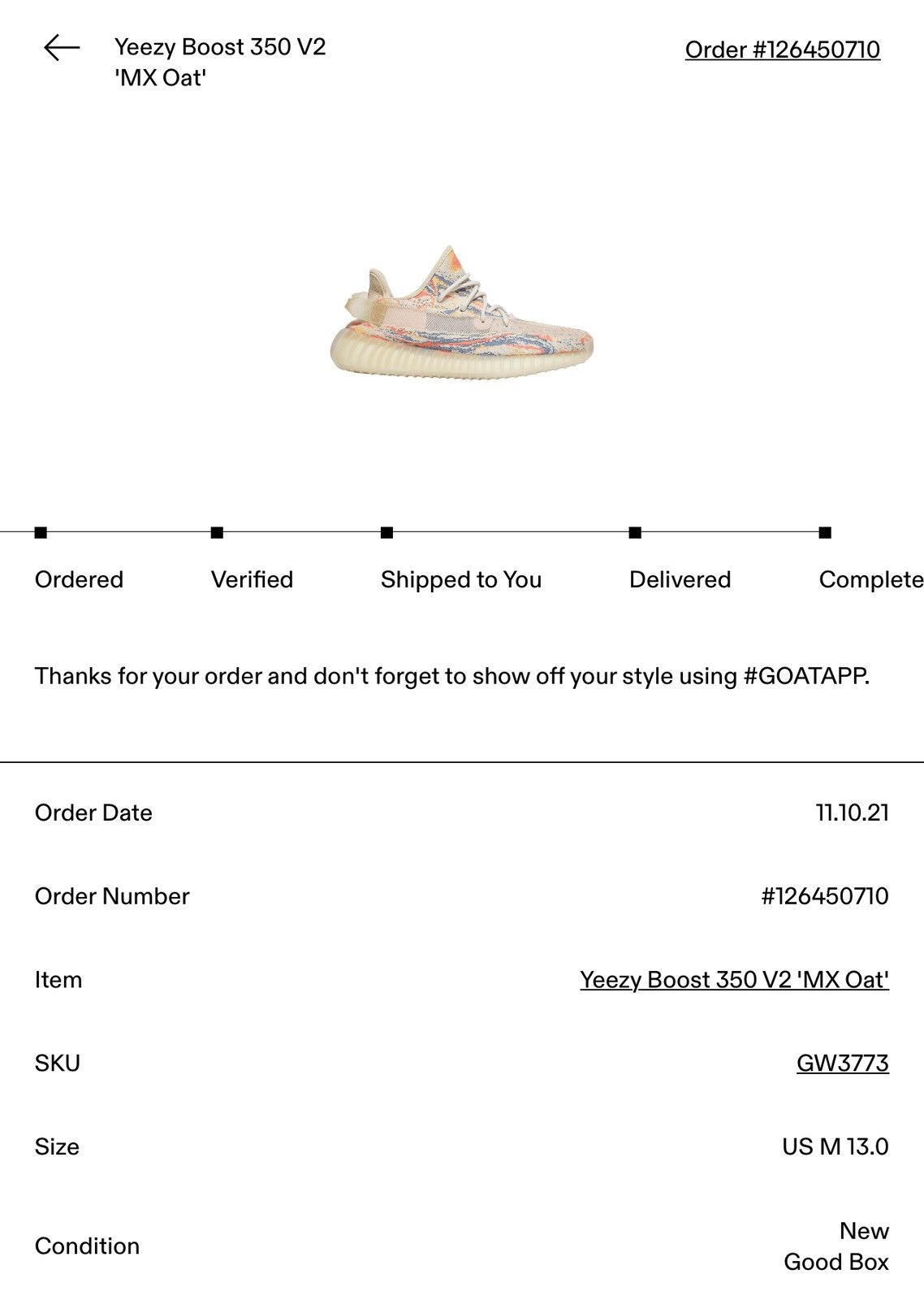 Yeezy Yeezy 350 Mx oat Size 13 like new Size US 13 / EU 46 - 10 Thumbnail