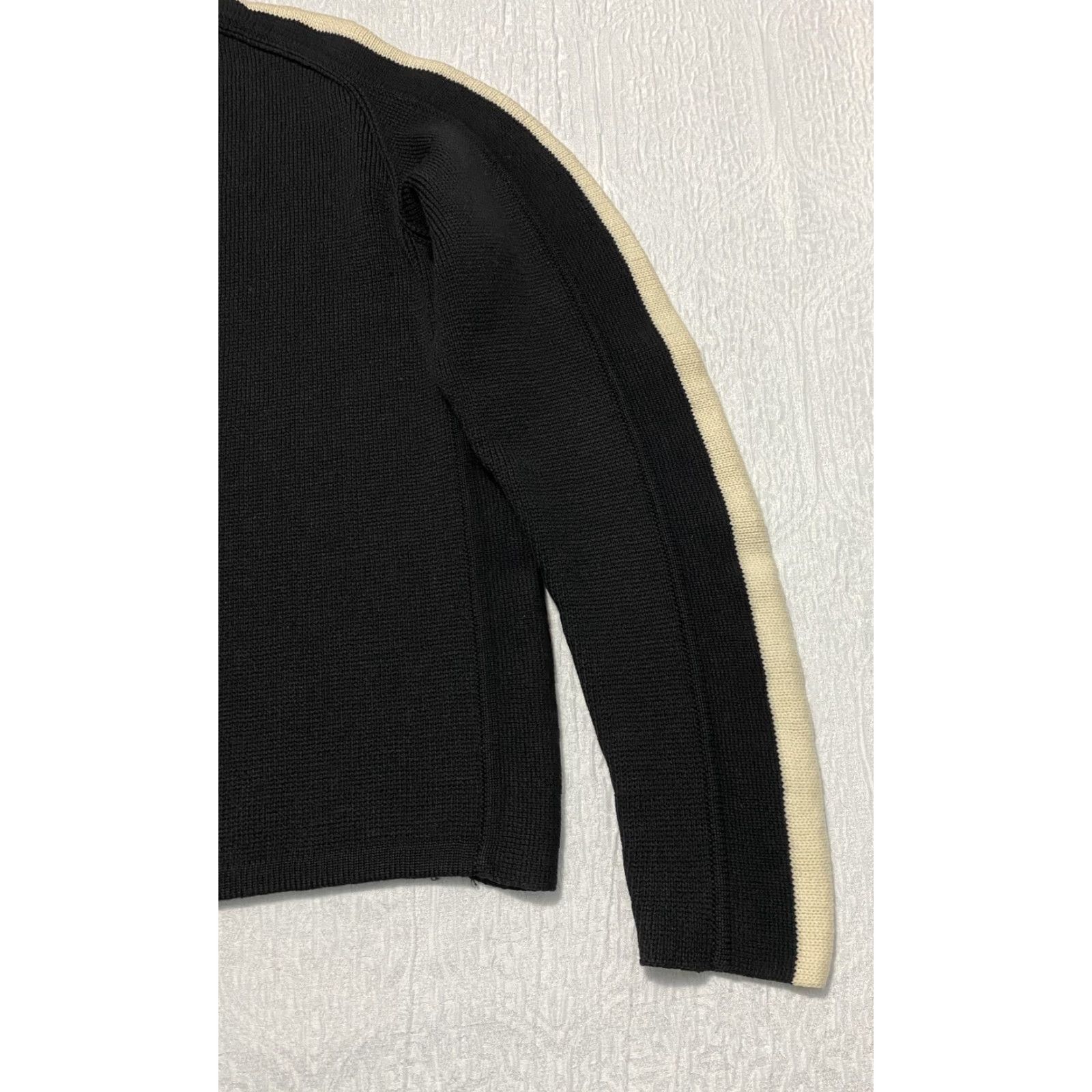 Ralph Lauren Ralph Lauren Sweater Mens M Heavy Wool Made In Italy Crewneck Stripe Pullover Size US M / EU 48-50 / 2 - 4 Thumbnail