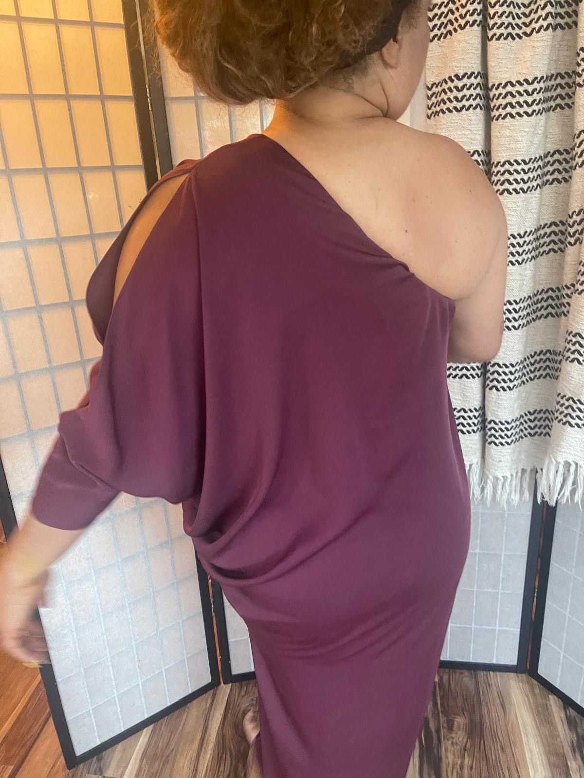 Bcbgmaxazria One sleeve maxi dress Size M / US 6-8 / IT 42-44 - 2 Thumbnail