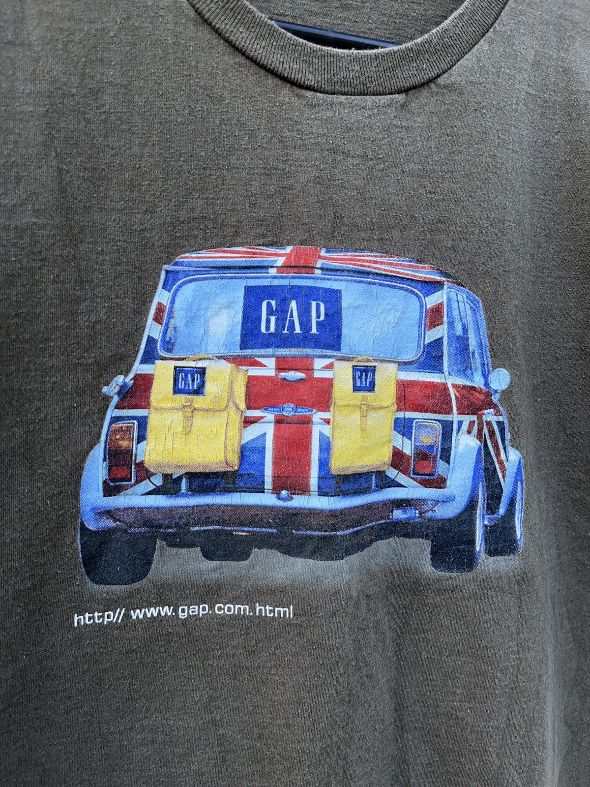 Gap × Vintage Vintage GAP x Mini Cooper London T-shirt Size US L / EU 52-54 / 3 - 2 Thumbnail