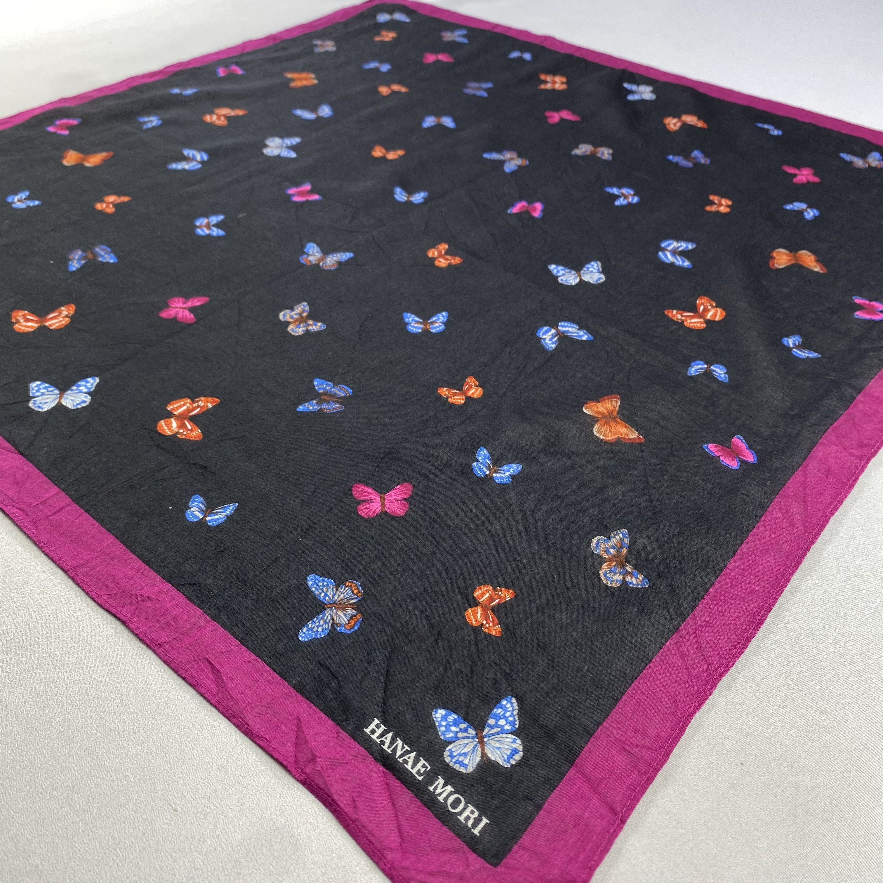 Hanae Mori × Vintage Hanae Mori Bandana/ Handkerchief / Neckerchief Size ONE SIZE - 2 Thumbnail
