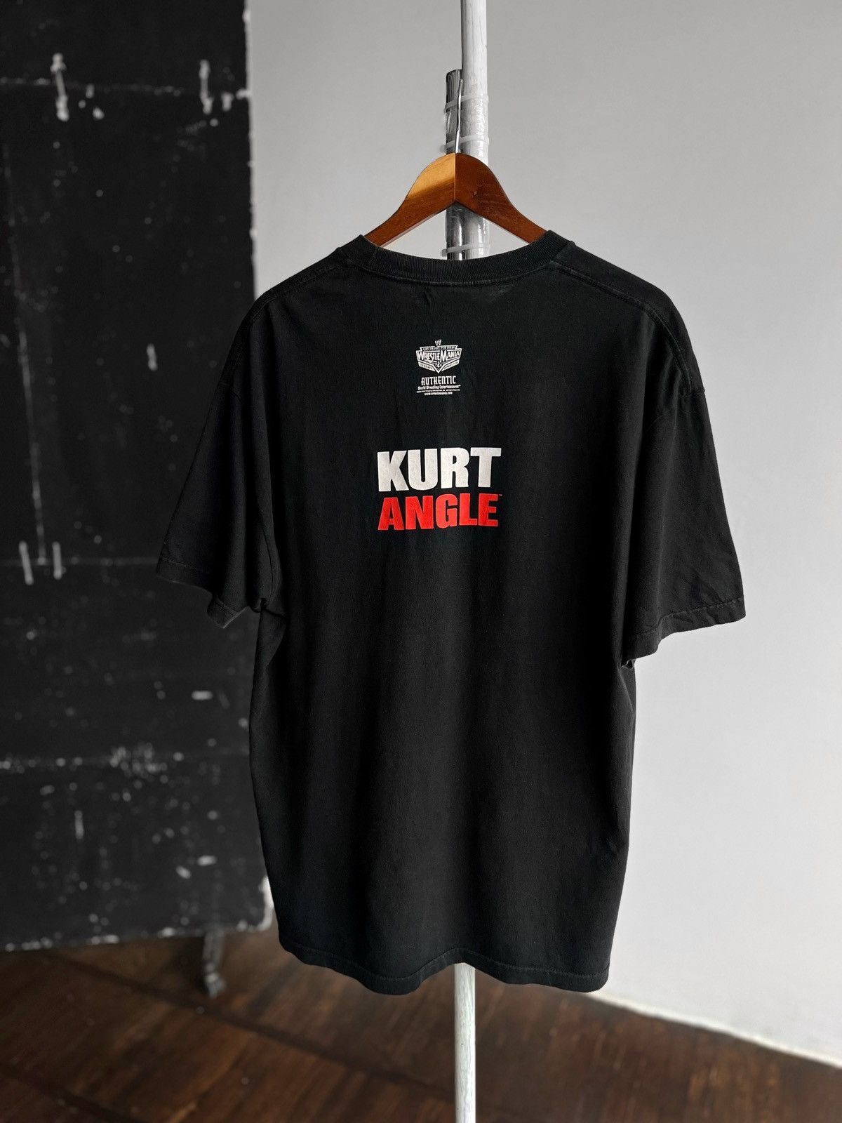 Vintage × WWE × WWF WWE Kurt Angle “From This Angle You Suck” Vintage 2002 Tee Size US XL / EU 56 / 4 - 3 Thumbnail