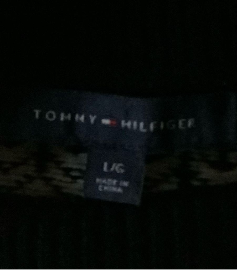 Tommy Hilfiger Unisex Tommy Hilfiger Black & White Sweater Size L Size L / US 10 / IT 46 - 16 Thumbnail