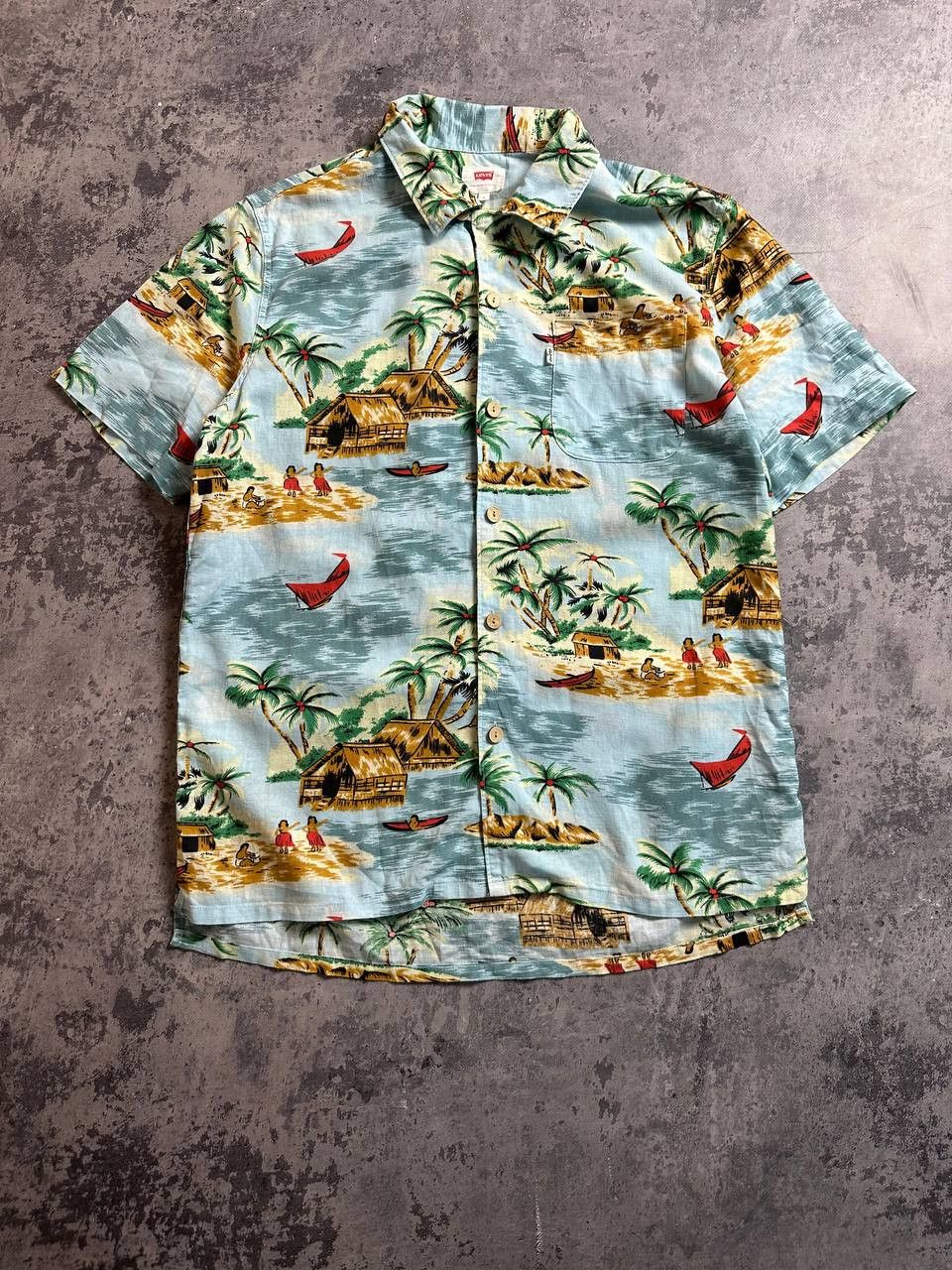 Levi's Shirt Levis Havail Beach Size US M / EU 48-50 / 2 - 1 Thumbnail