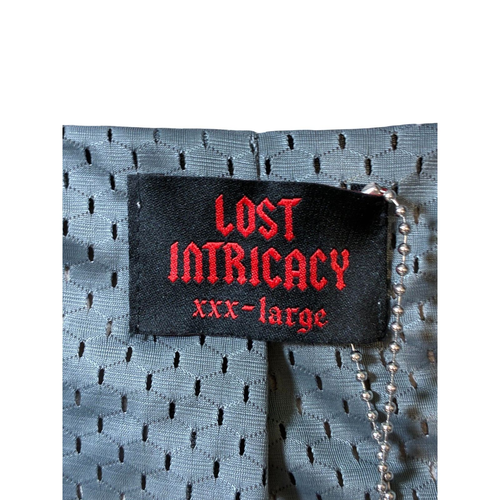 LOST INTRICACY Lost Intricacy Zip Up Windbreaker Grey Jacket Size US XXL / EU 58 / 5 - 3 Thumbnail