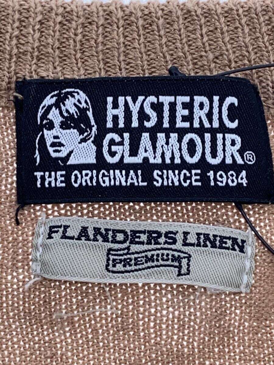 Hysteric Glamour Guitar Woman Stich Linen Short Sleeve Knit Sweater Size US L / EU 52-54 / 3 - 4 Thumbnail