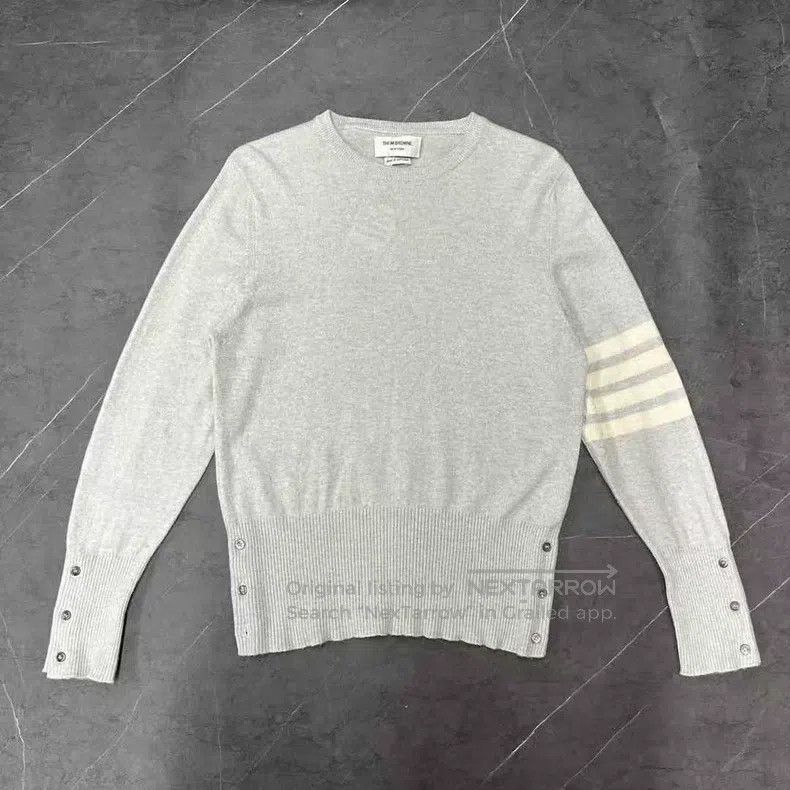 Thom Browne Thom Browne Wool knit crewneck Size US L / EU 52-54 / 3 - 1 Thumbnail