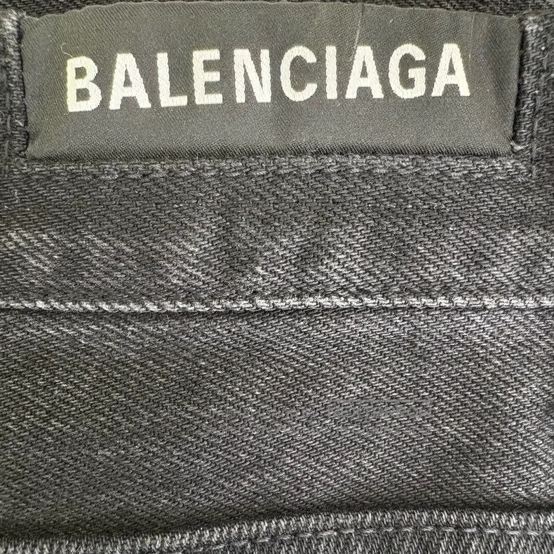 Balenciaga Balenciaga size M Double Layer Distressed Destroyed Jeans Size US 27 - 6 Thumbnail