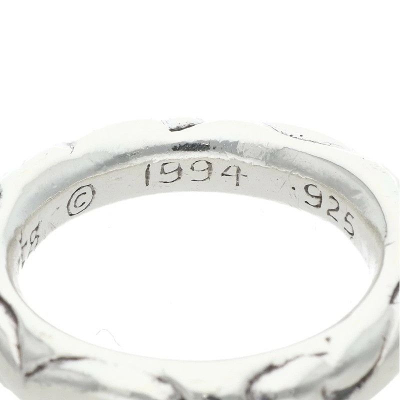 Chrome Hearts 9🔥 CHROME HEARTS SCROLL BAND RING SILVER Size ONE SIZE - 2 Thumbnail