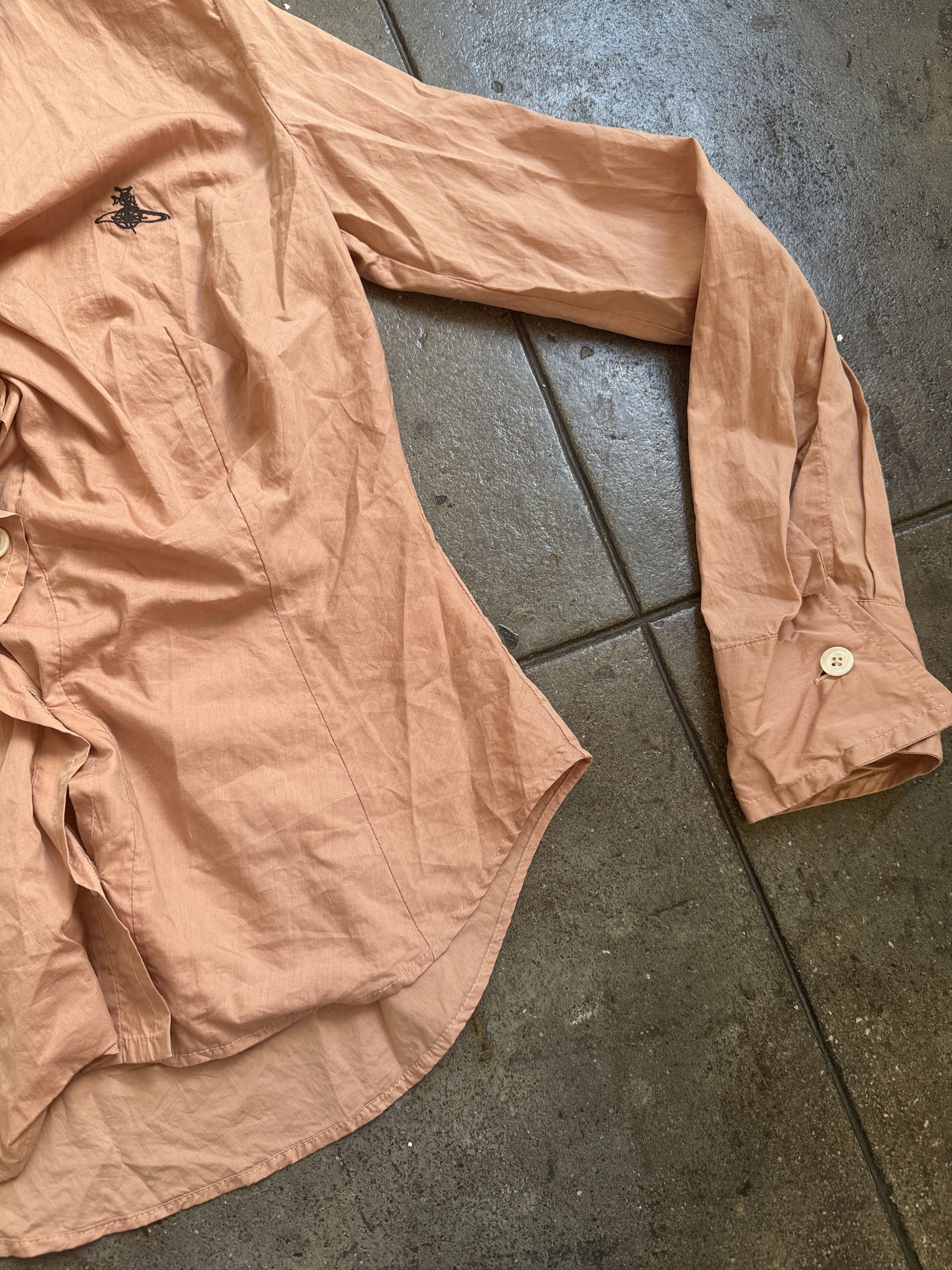 Vivienne Westwood 900$ NWT 2015 Silk / Cotton Alchoholic Shirt Size L / US 10 / IT 46 - 4 Thumbnail