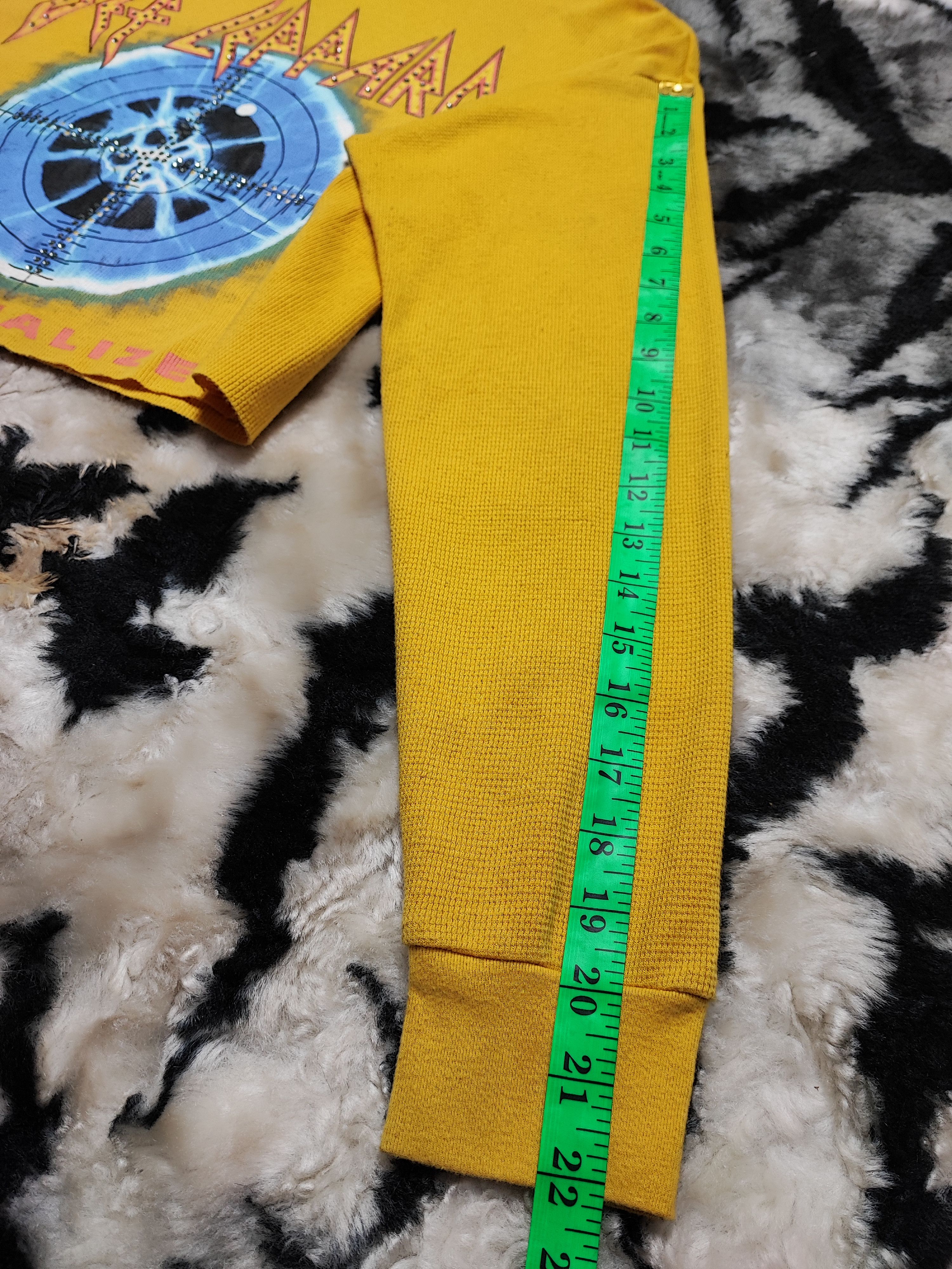 Band Tees × Def Leppard Def Leppard Croptop Cotton Size M / US 6-8 / IT 42-44 - 12 Thumbnail