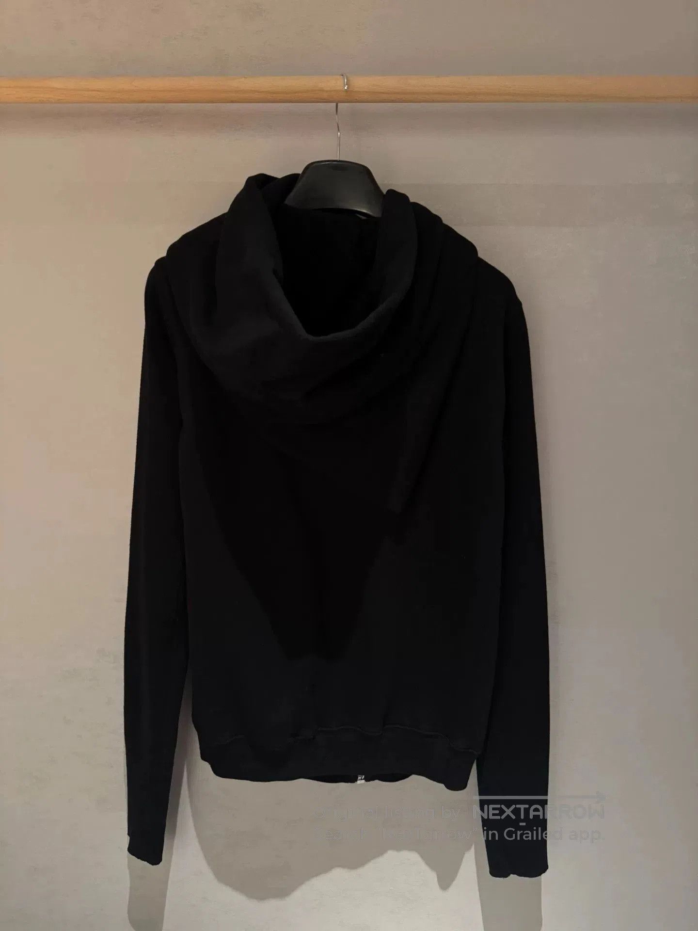 Rick Owens Drkshdw rick owens black hooded zippered jacket. Size S / US 4 / IT 40 - 2 Thumbnail