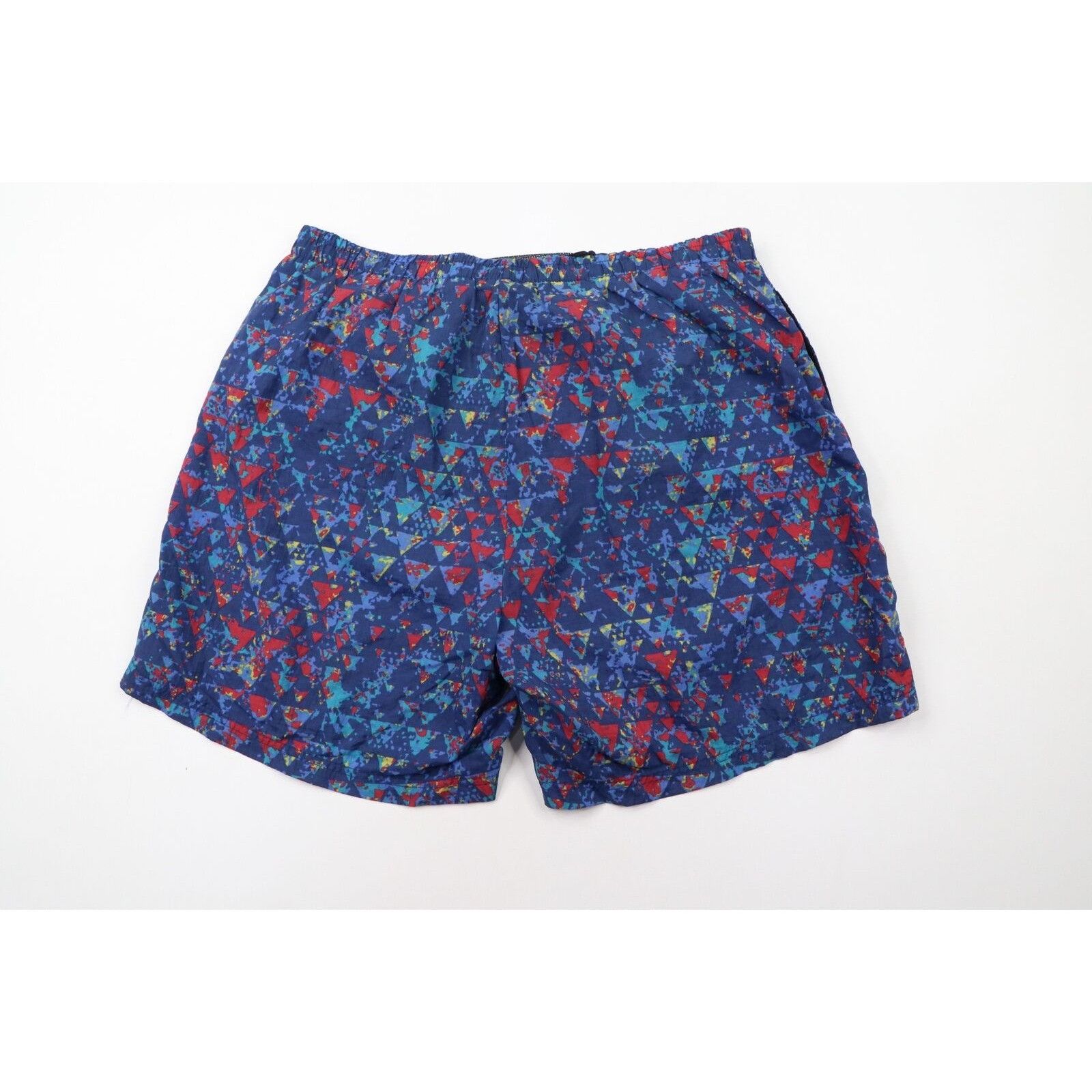 Vintage 90s Nike ACG Spell Out Rainbow Lined Shorts