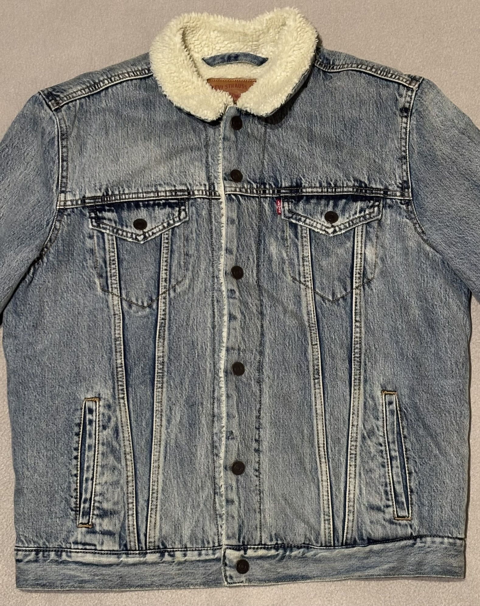 Levi's Levi's Sherpa Trucker Jacket Large Size US L / EU 52-54 / 3 - 8 Thumbnail