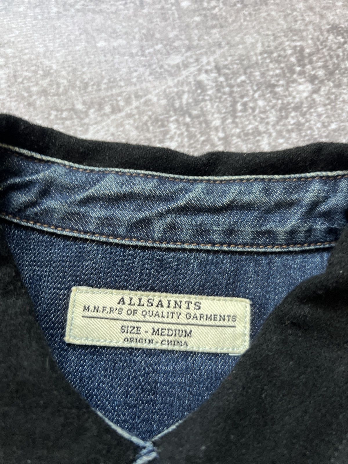 Allsaints AllSaints Denim Jacket Jeans Size US M / EU 48-50 / 2 - 5 Thumbnail