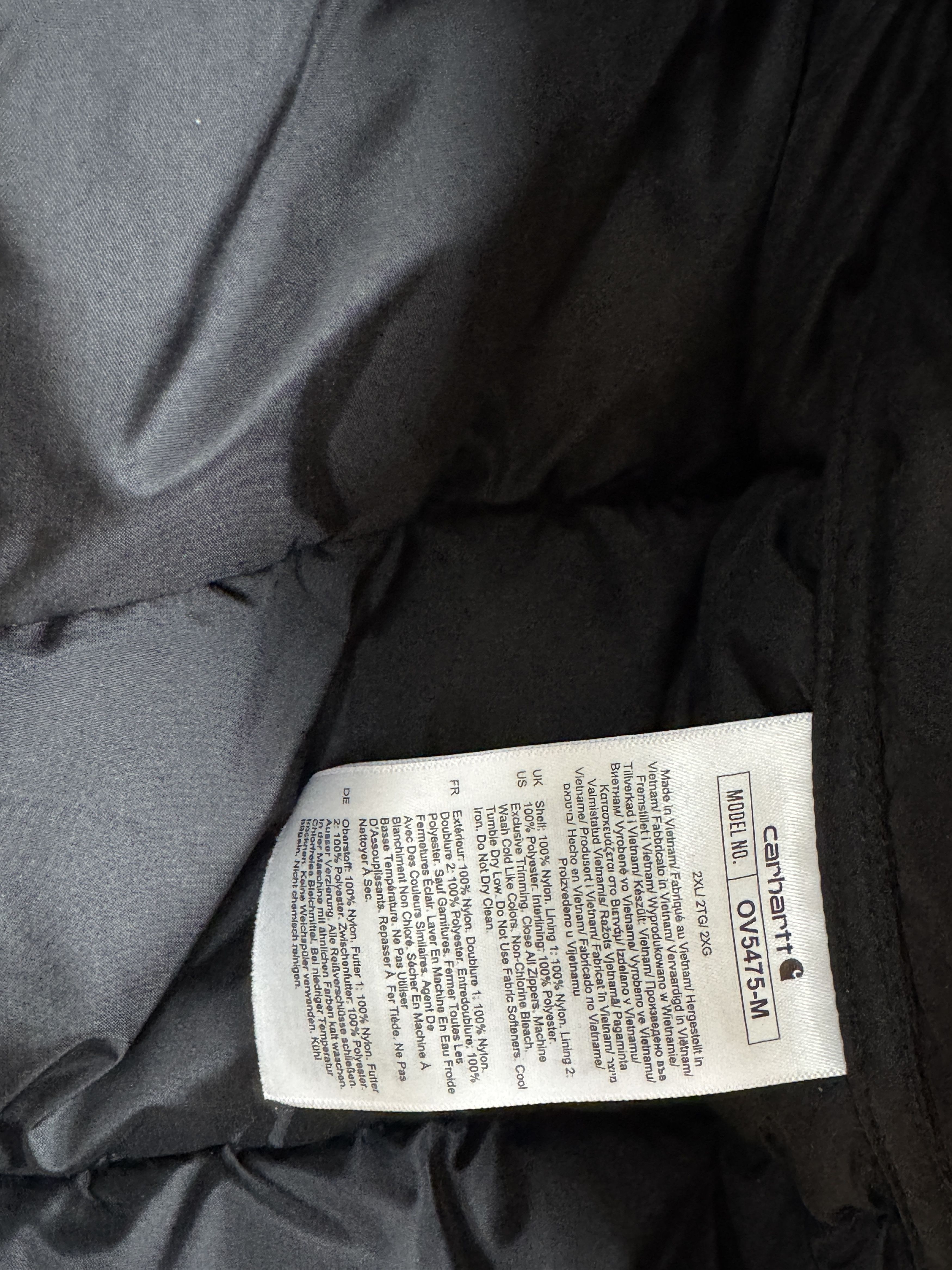 Carhartt NEW Carhartt Montana Insulated Rain Defender Black Lined Size US XXL / EU 58 / 5 - 11 Thumbnail