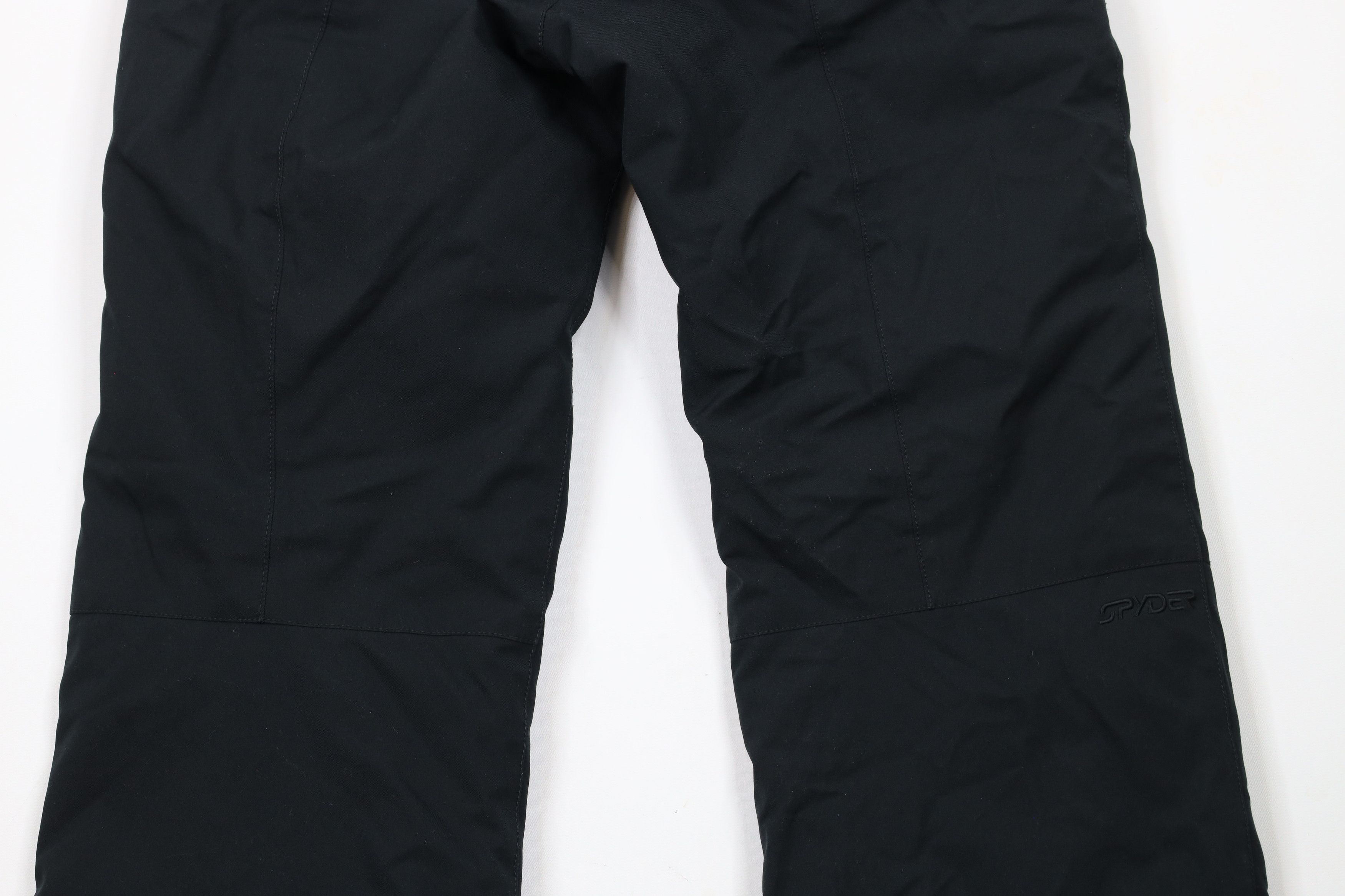 Spyder × Vintage Spyder Insulated Ski Snowboard Winter Snow Pants Black Size 28" / US 6 / IT 42 - 14 Thumbnail