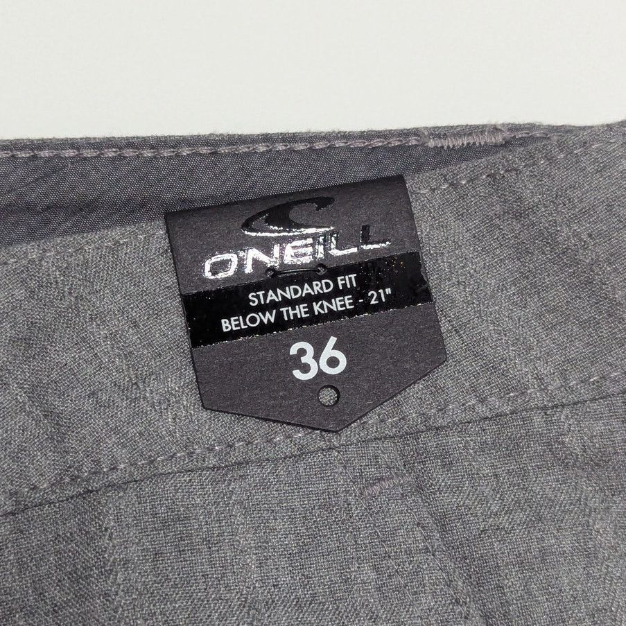 O'Neill O'neill Gray Standard Fit Woven Shorts Mens 36 Lightweight Size US 36 / EU 52 - 3 Thumbnail