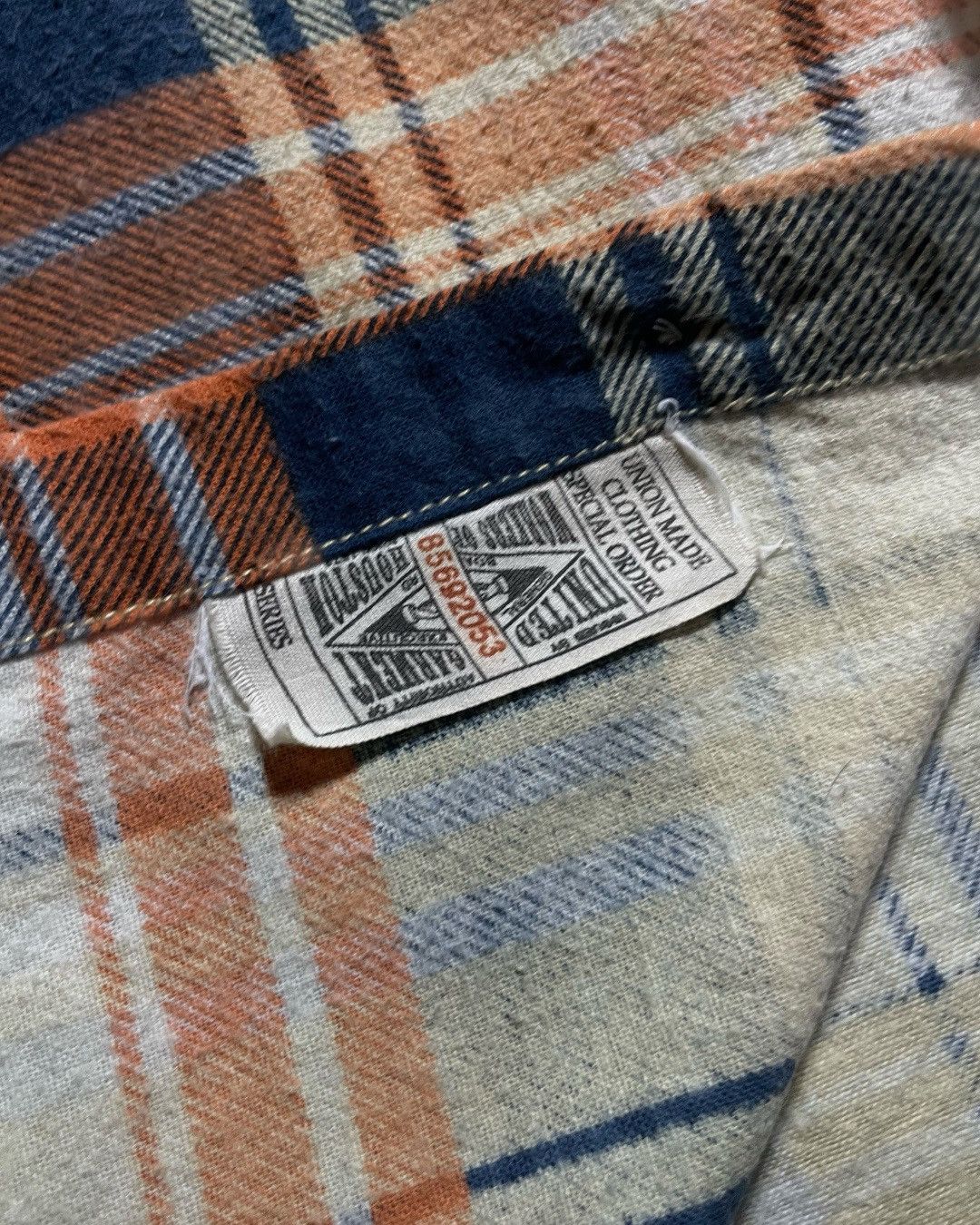 Japanese Brand FLANNEL SHIRT DOUBLE POCKET HOUSTON JAPAN SIZE XL fit L Size US L / EU 52-54 / 3 - 7 Thumbnail