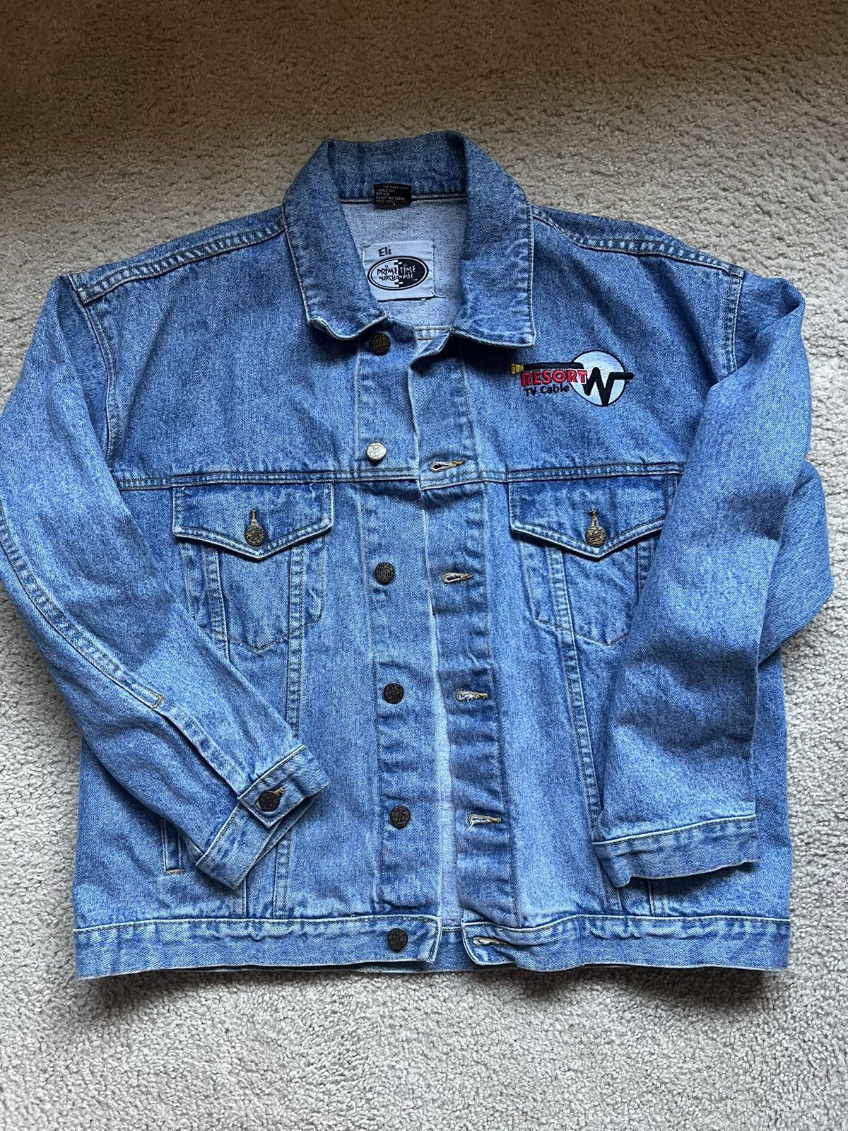 image of Levis Made Crafted Hbo Jacket in Blue, Men's (Size Large)