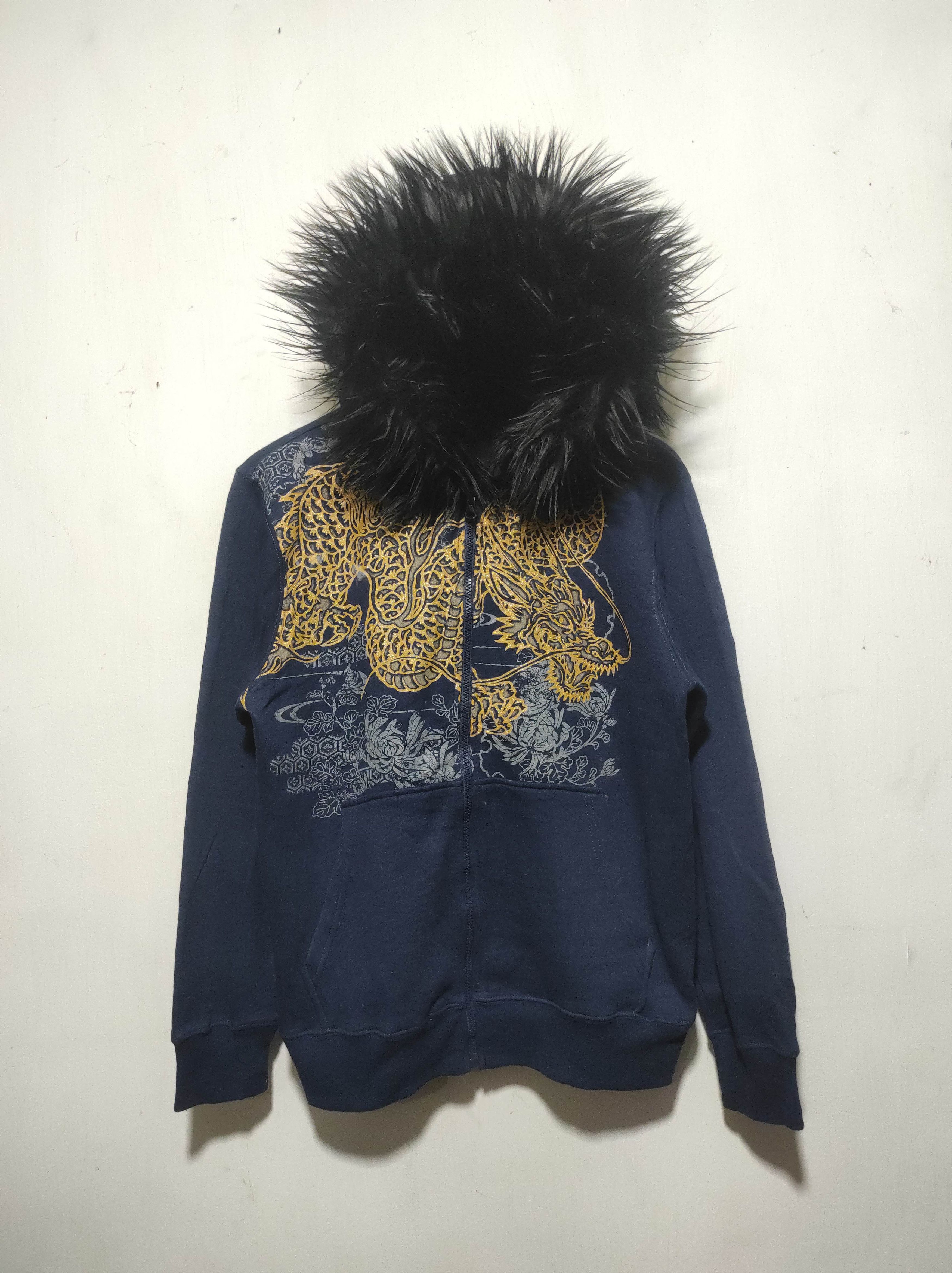 If Six Was Nine Oblo Sukajan Dragon Zip Fur Hoodie IfSixWasNine LGB style Size US M / EU 48-50 / 2 - 3 Thumbnail