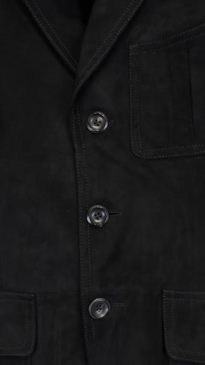 Tom Ford o1rshd1 Suede Anteflor Jacket in Nero Size US M / EU 48-50 / 2 - 5 Thumbnail