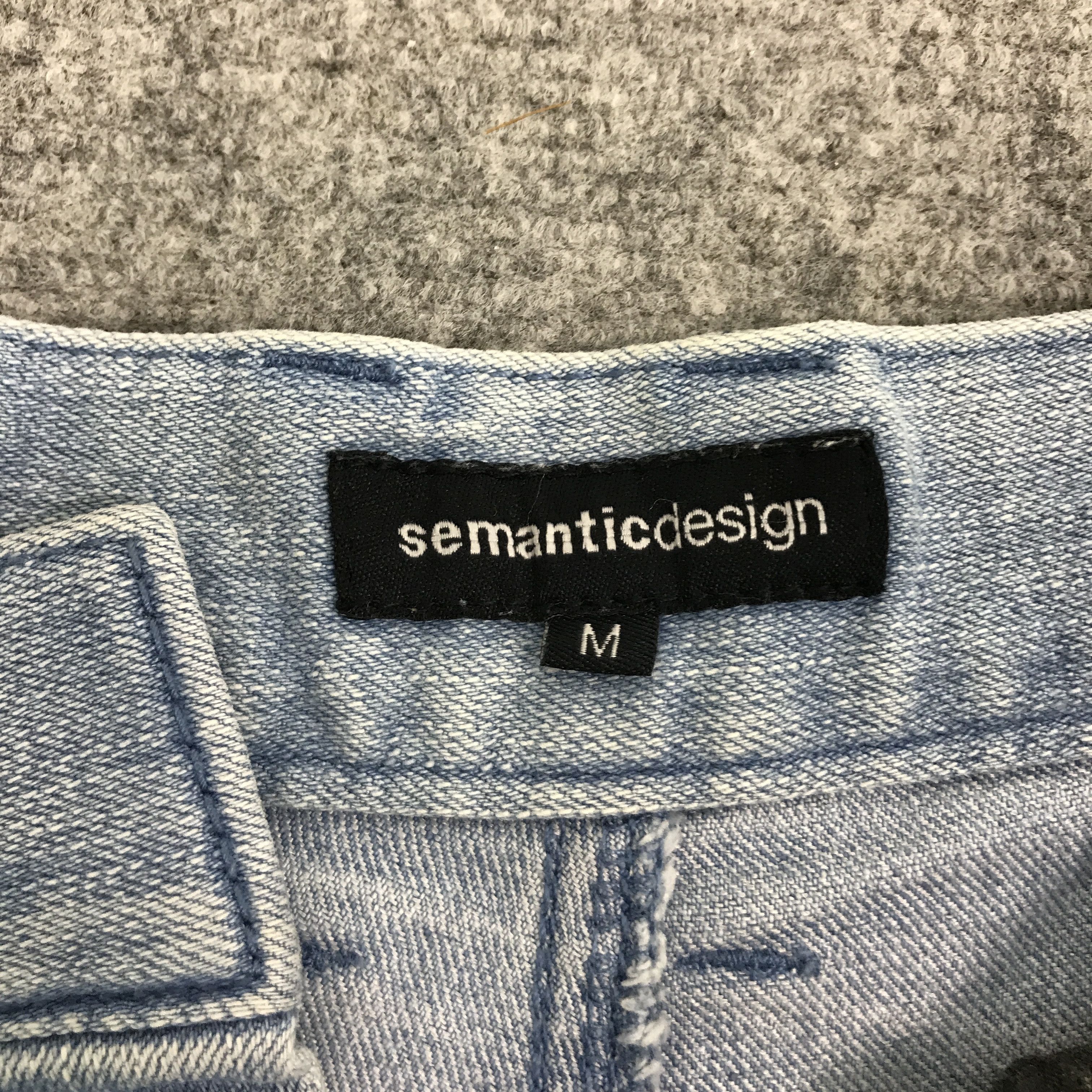 Japanese Brand × semanticdesign SEMANTIC DESIGN JAPAN DESIGN SKINNY JEANS PANTA Size US 30 / EU 46 - 8 Thumbnail