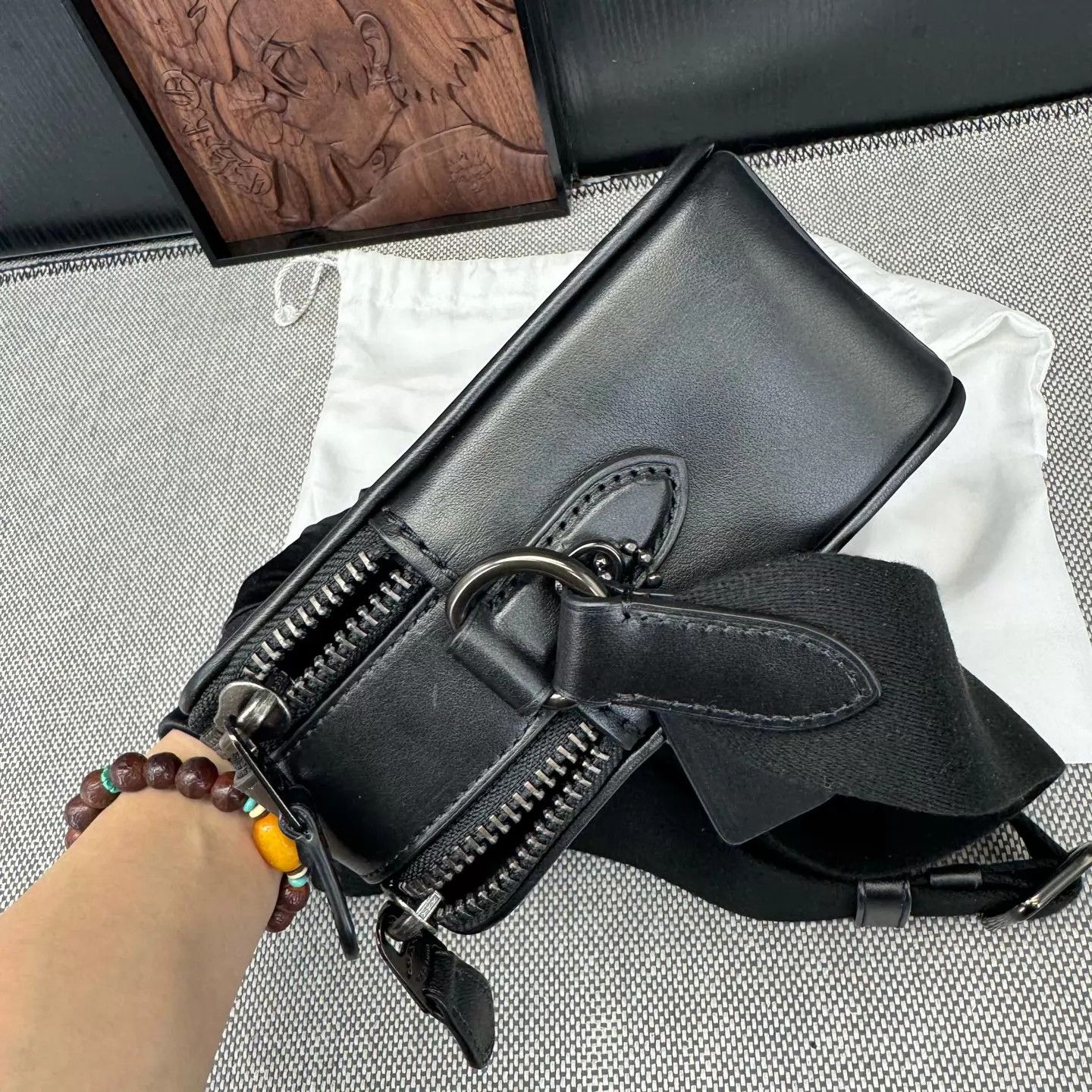 Coach Coach Black Camera Bag 24x8x17cm Light Wear Size ONE SIZE - 3 Thumbnail
