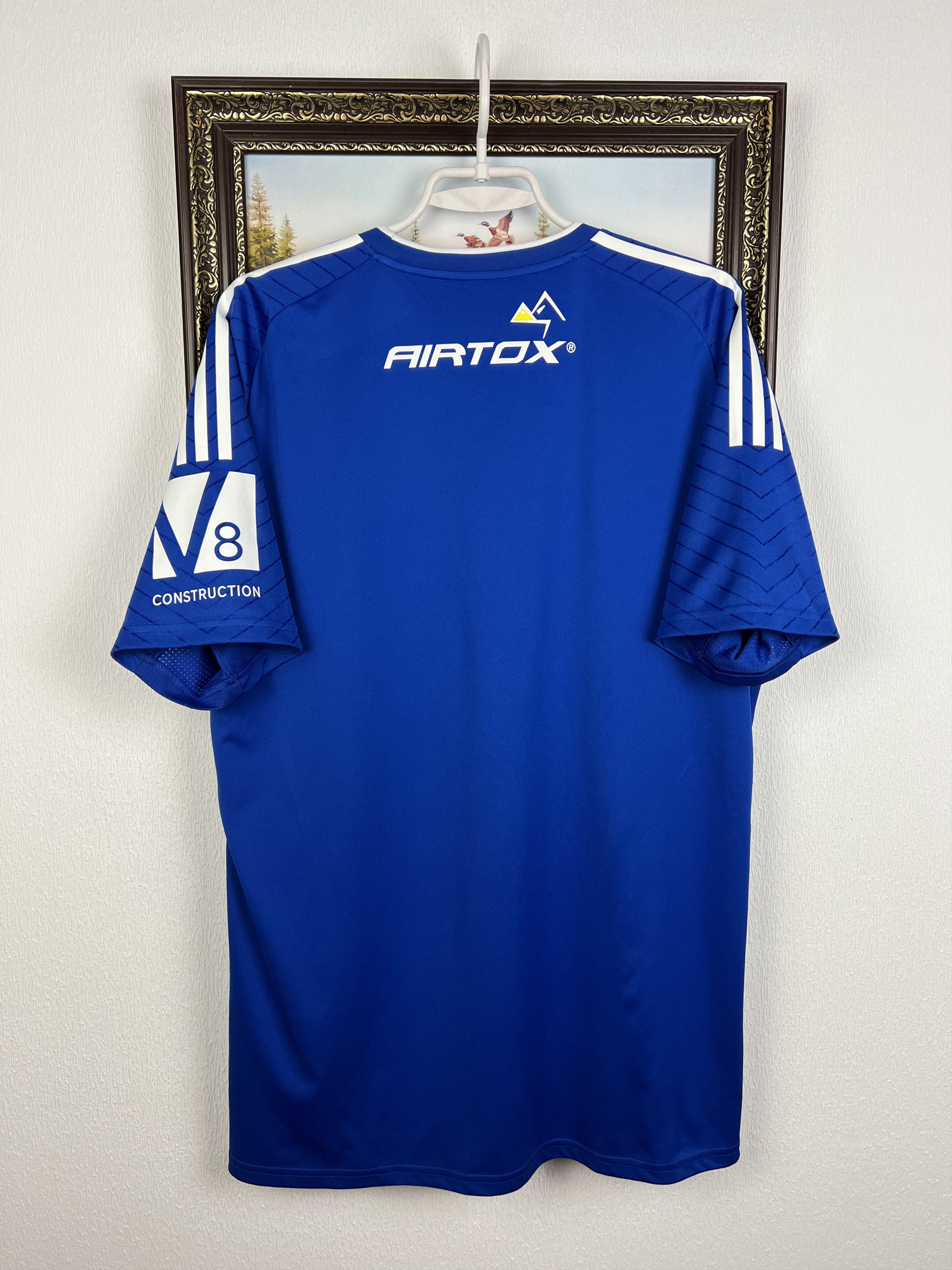 Adidas Lyngby BK Home football shirt 2023 Soccer Jersey Trikot Size US XL / EU 56 / 4 - 11 Thumbnail