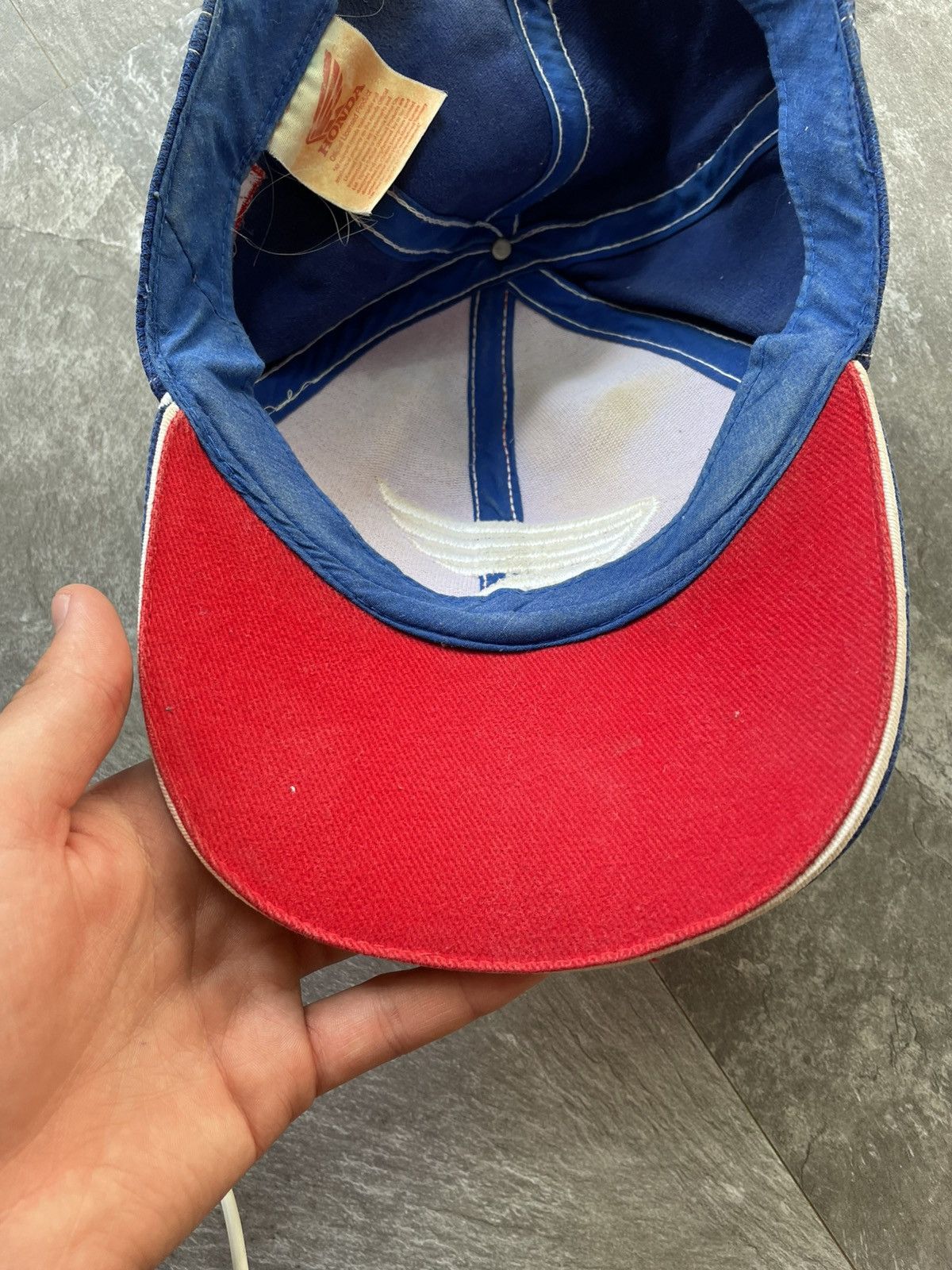 Honda Honda vintage rare racing cap Motul Formula 1 One size Size ONE SIZE - 6 Thumbnail
