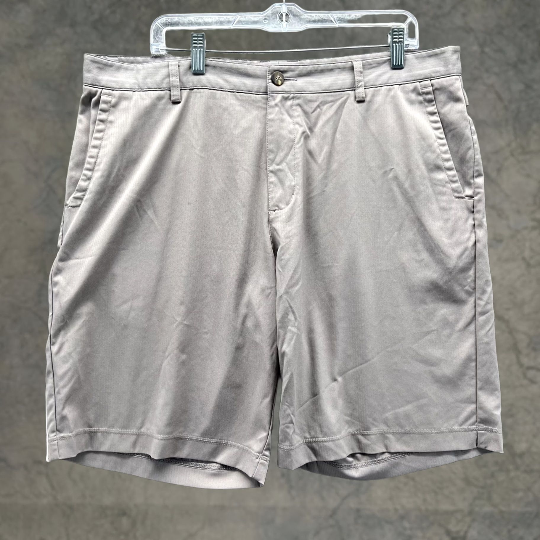 Adidas Adidas Shorts Mens 38 Gray Clima Golf Chino Casual 10 Inseam Knit Size US 38 / EU 54 - 1 Thumbnail