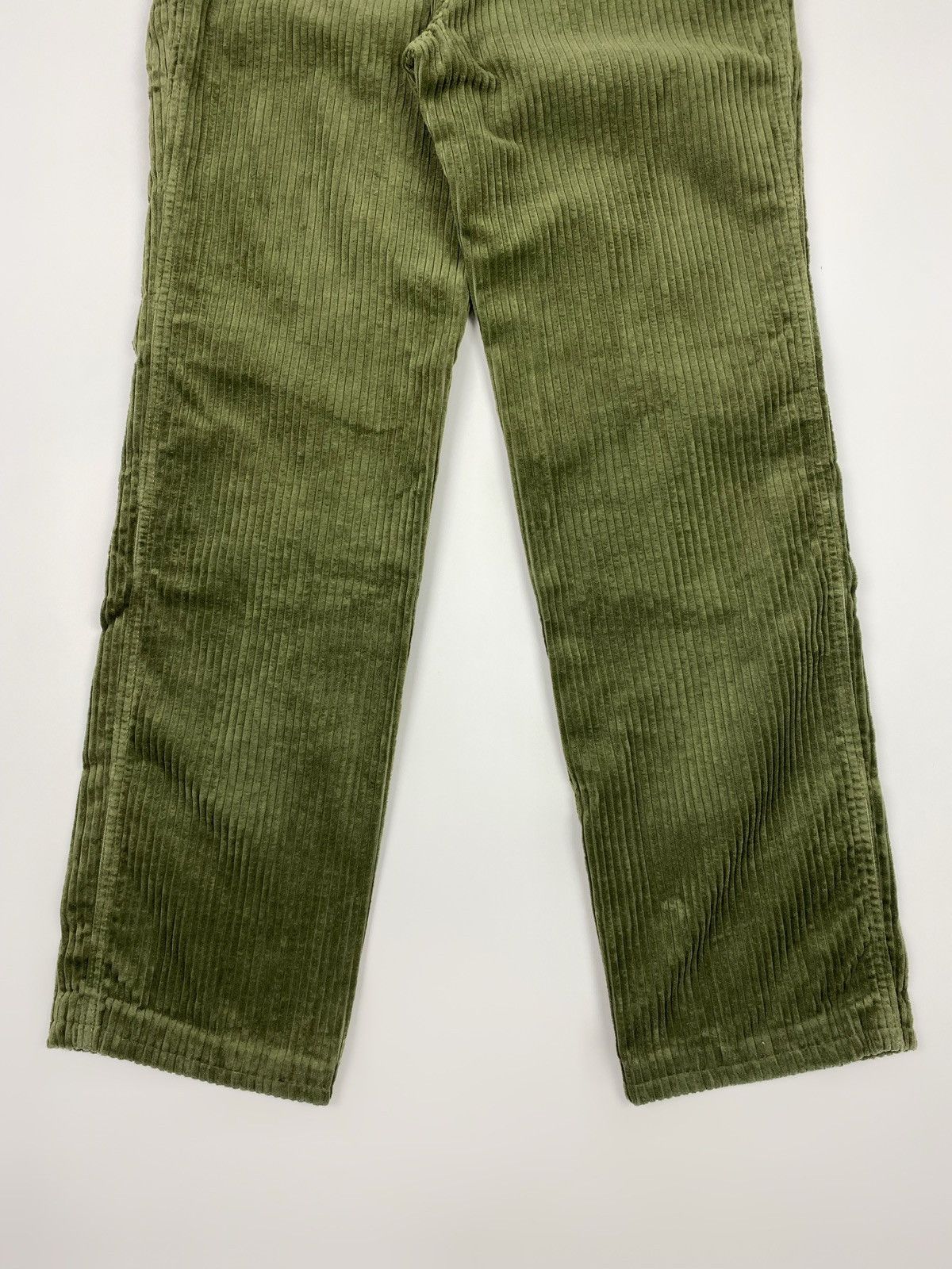 Vintage 1970’s Vintage UFO Green Jumbo Corduroy Pants Size US 33 - 13 Thumbnail
