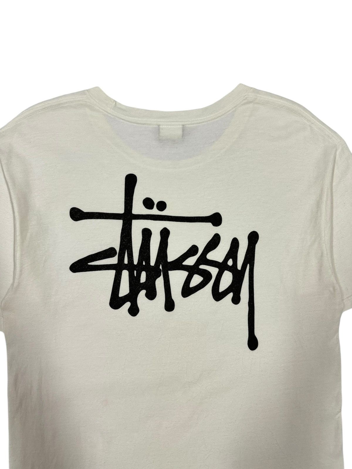 Stussy Stussy Og Basic Shadow Script Printed Tee Size US M / EU 48-50 / 2 - 9 Thumbnail