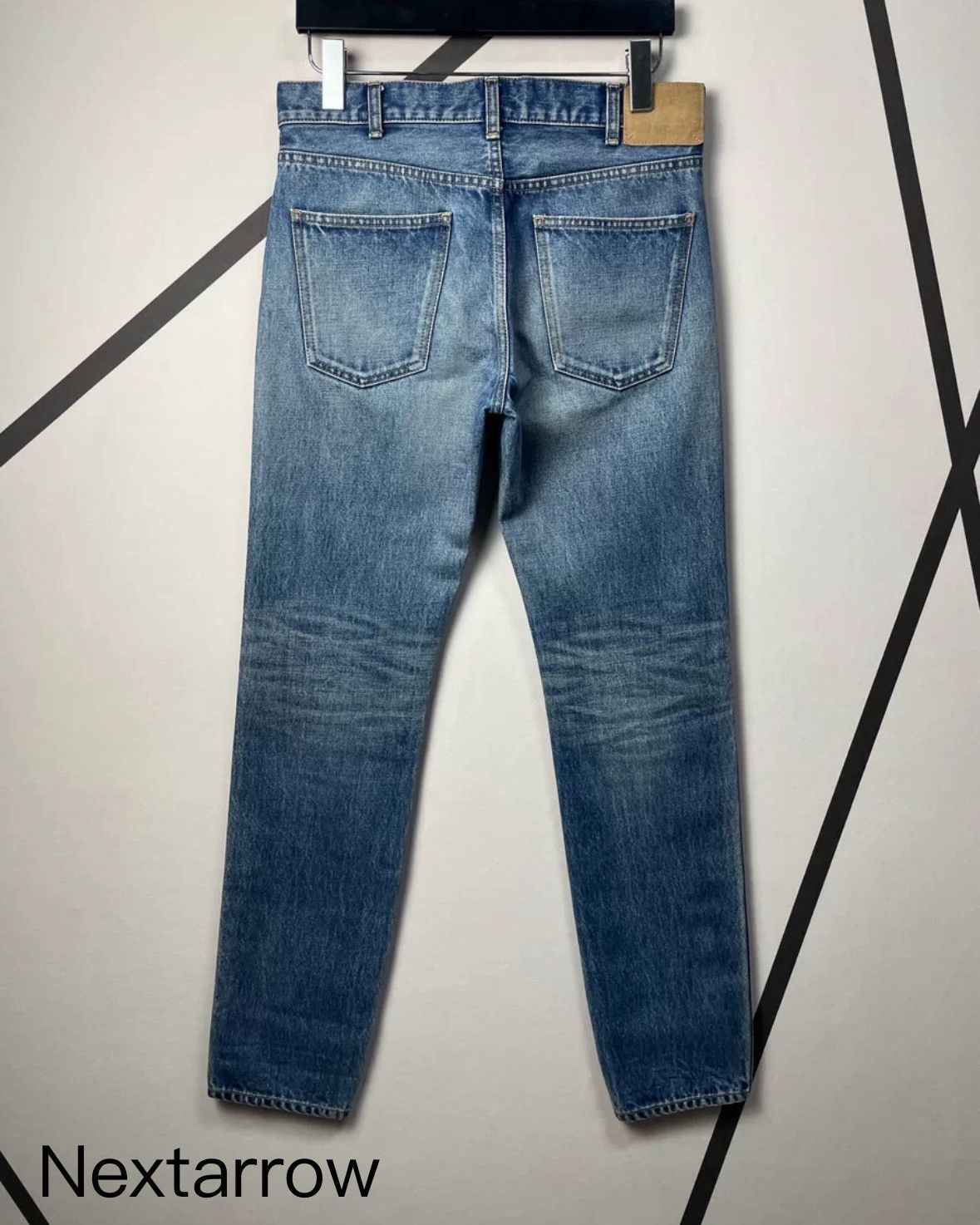 Celine Celine 2019 Spring/Summer First Year Micro Slim Blue Jeans Size US 30 / EU 46 - 2 Thumbnail