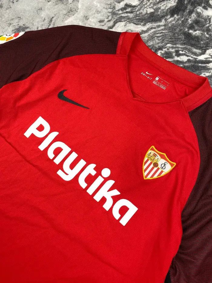 Nike Nike Sevilla FC 2018 2019 Away Football Shirt Soccer Jersey Size US L / EU 52-54 / 3 - 2 Thumbnail