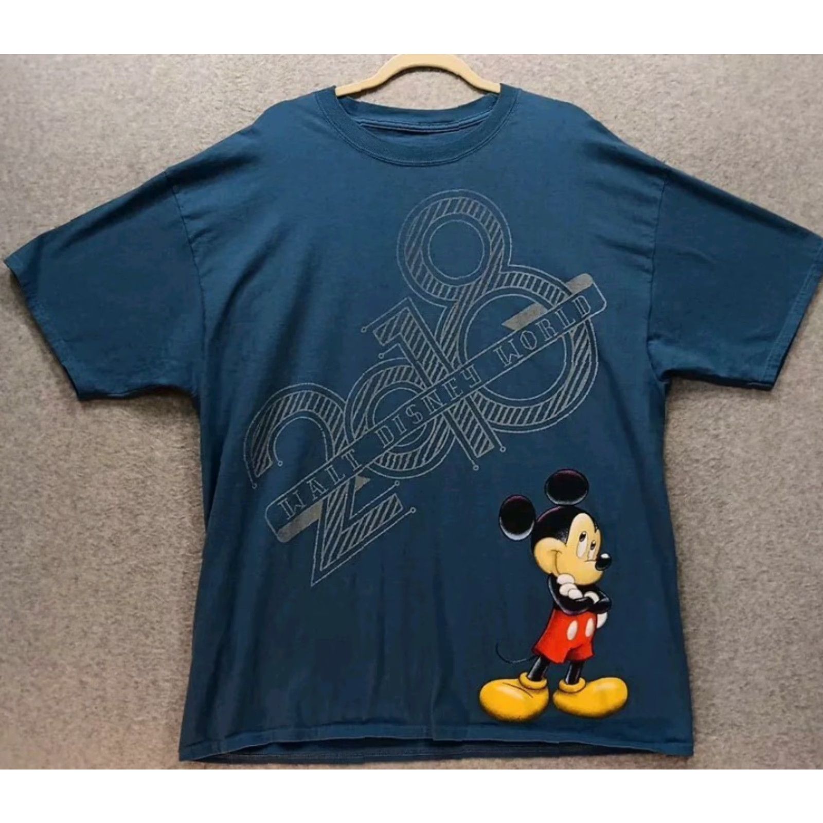 Disney Disney Parks Shirt XL Blue Men’s 2018 Mickey Mouse Walt Disney World Tee Size US XL / EU 56 / 4 - 2 Thumbnail