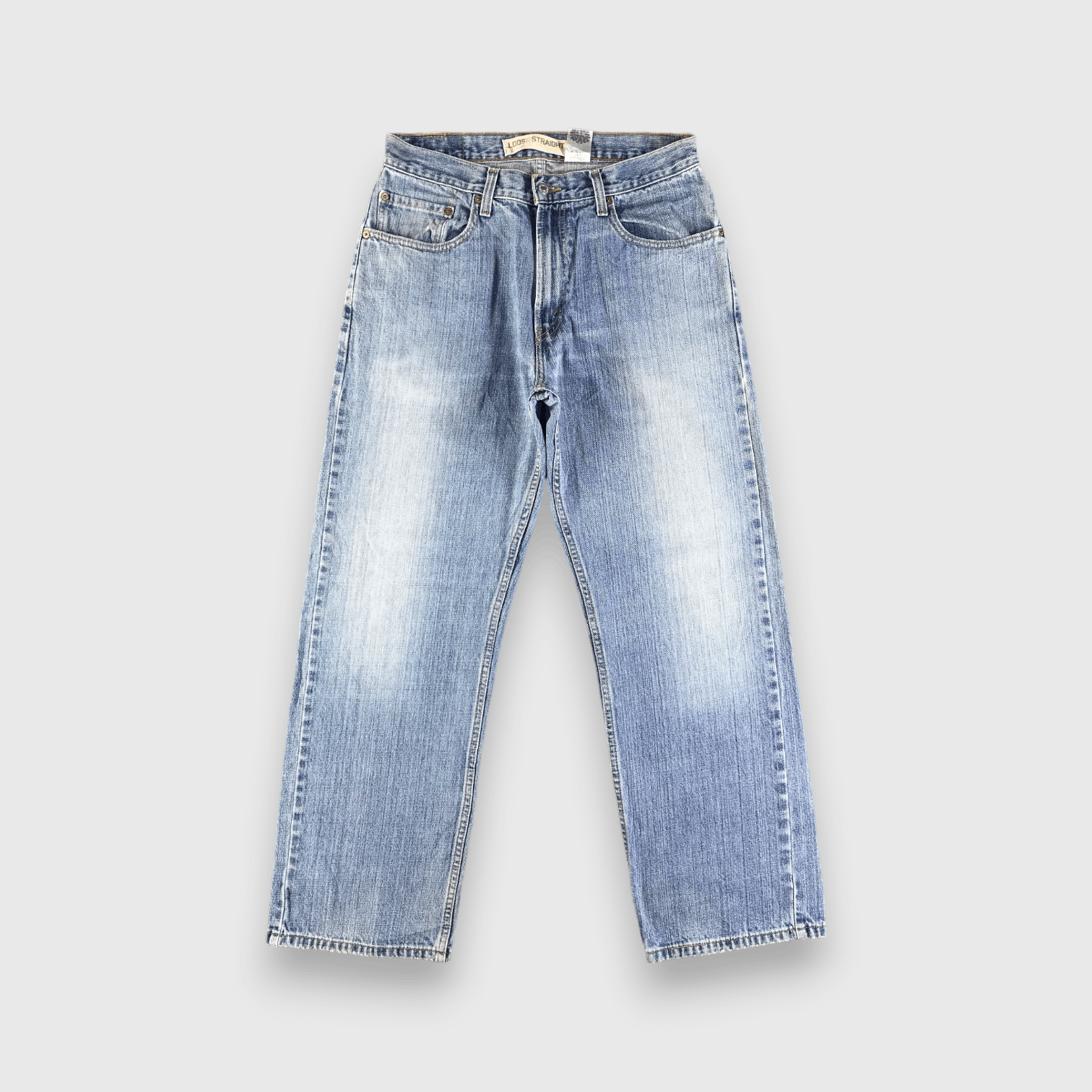 Levi's Vintage Blue Wash Levis 569 Jeans-J3395 Size US 33 - 1 Thumbnail