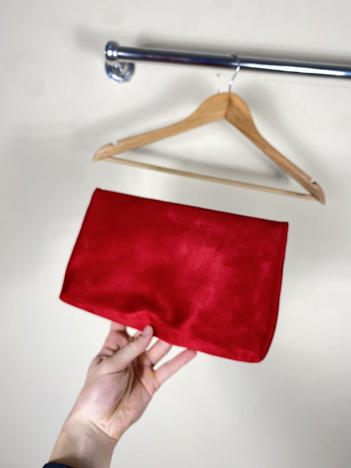 Dior DIOR novelty pouch Limited red big size porch Size ONE SIZE - 3 Thumbnail