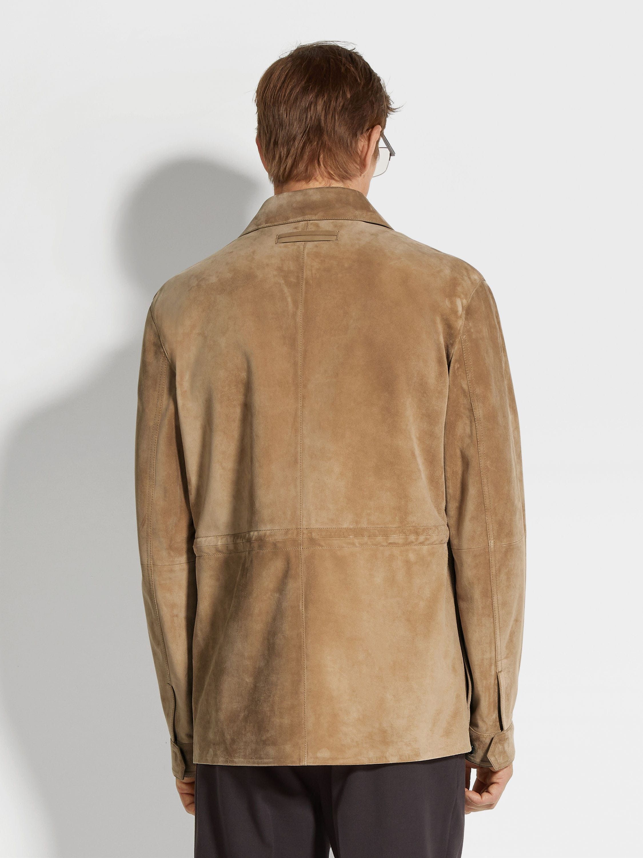 Ermenegildo Zegna o1s1rm0225 RUDPSF Jacket in Brown Size US L / EU 52-54 / 3 - 4 Thumbnail
