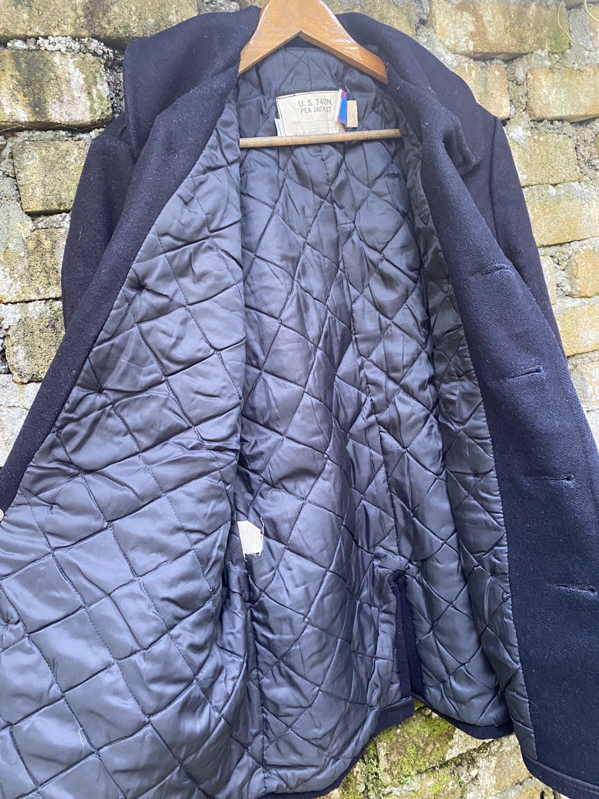 Schott × Vintage ✨Steals✨Vintage Schott NYC US 740N Pea Jacket Size US M / EU 48-50 / 2 - 4 Thumbnail