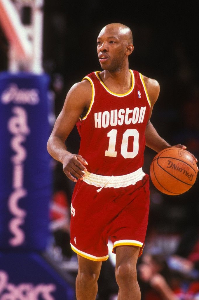 Champion × NBA × Vintage 90s Champion Sam Cassell Houston Rockets Jersey Size US XL / EU 56 / 4 - 7 Thumbnail