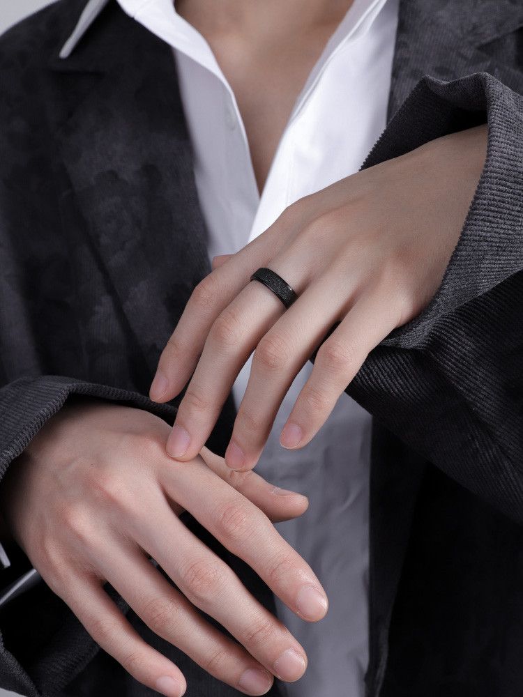 Jewelry New Design Jewelry Rings Open Size Chrome Ring (Size 7-13) Size ONE SIZE - 4 Thumbnail