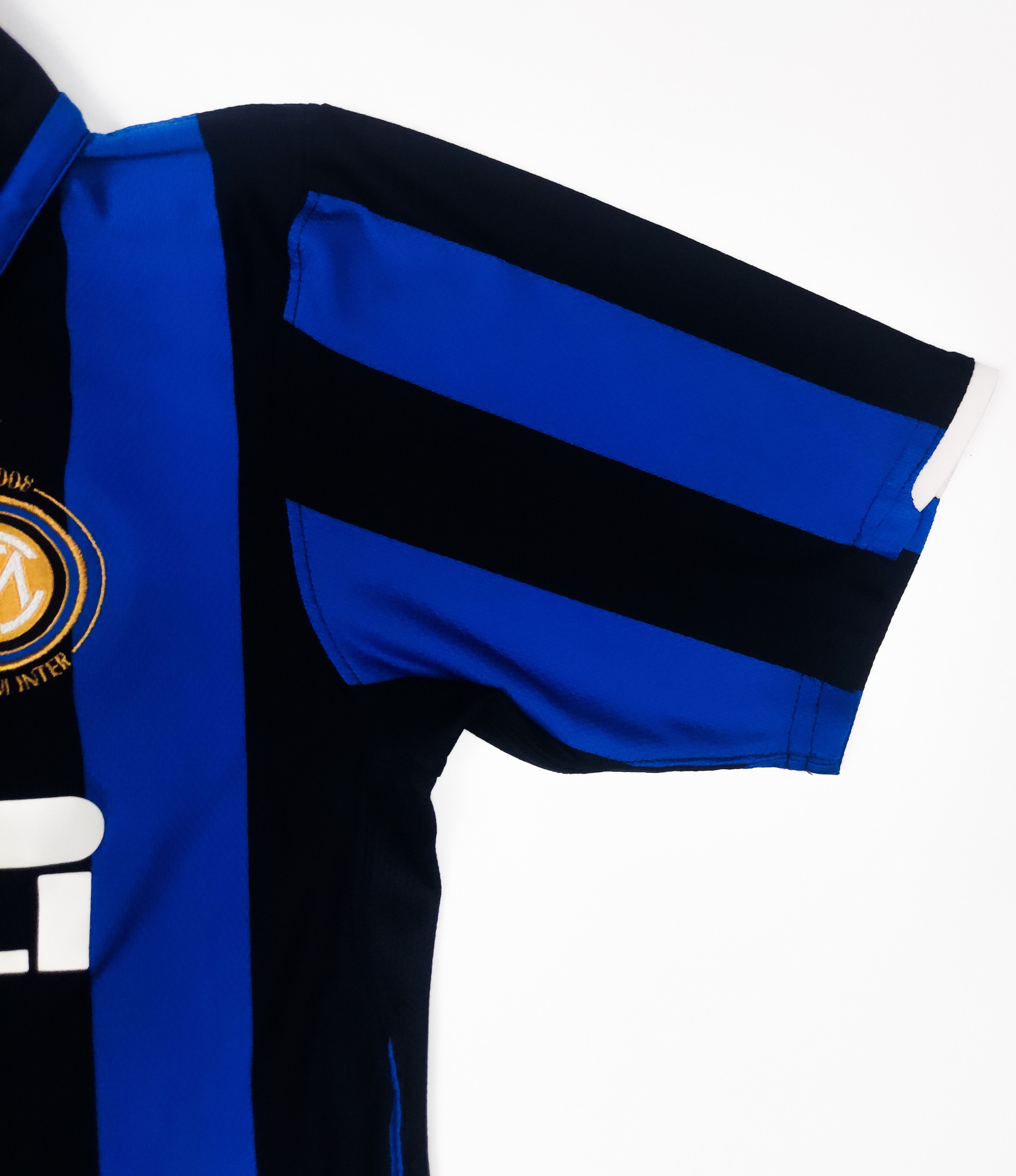 Nike Inter Milan 2007 2008 Nike Home Shirt Kit Jersey Pirelli Size US S / EU 44-46 / 1 - 9 Thumbnail