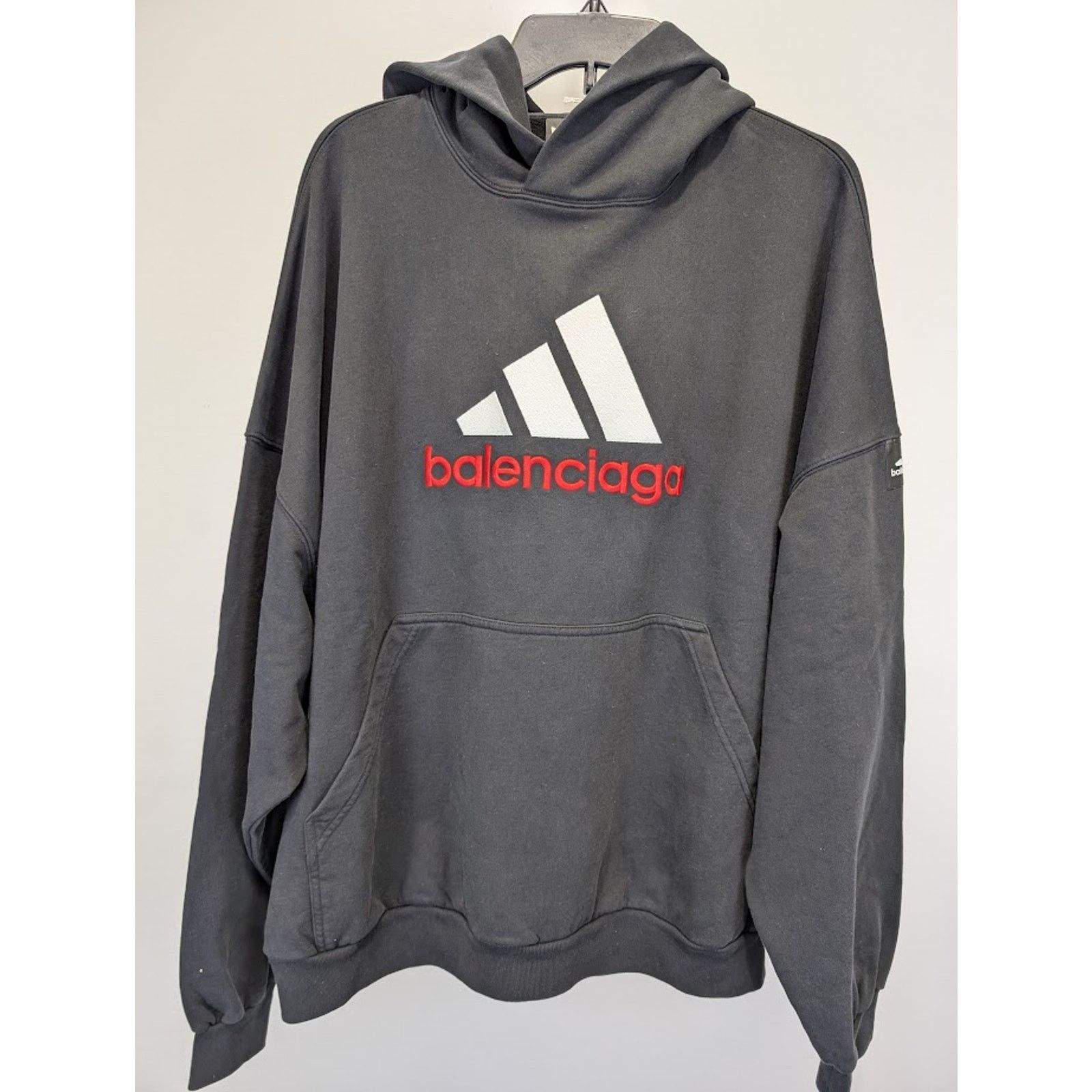 Adidas × Balenciaga o1rshd1 Hoodies in Black Size US L / EU 52-54 / 3 - 2 Thumbnail