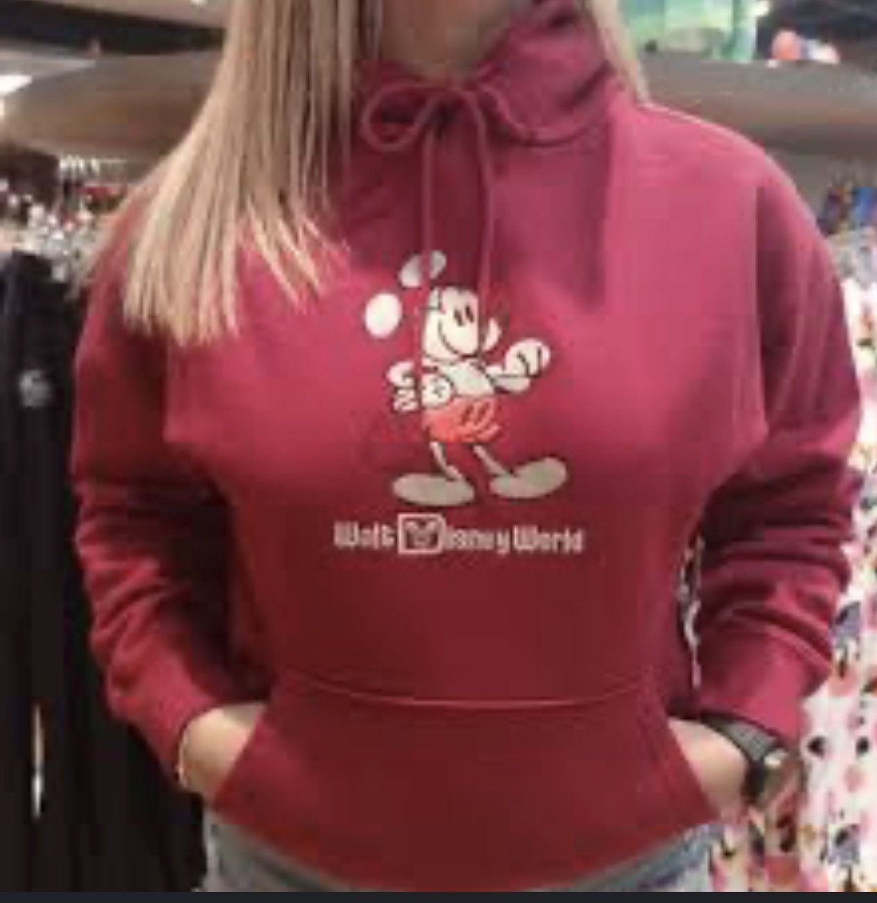 Disney Disney Mickey Mouse Hoodie Size XS / US 0-2 / IT 36-38 - 1 Thumbnail