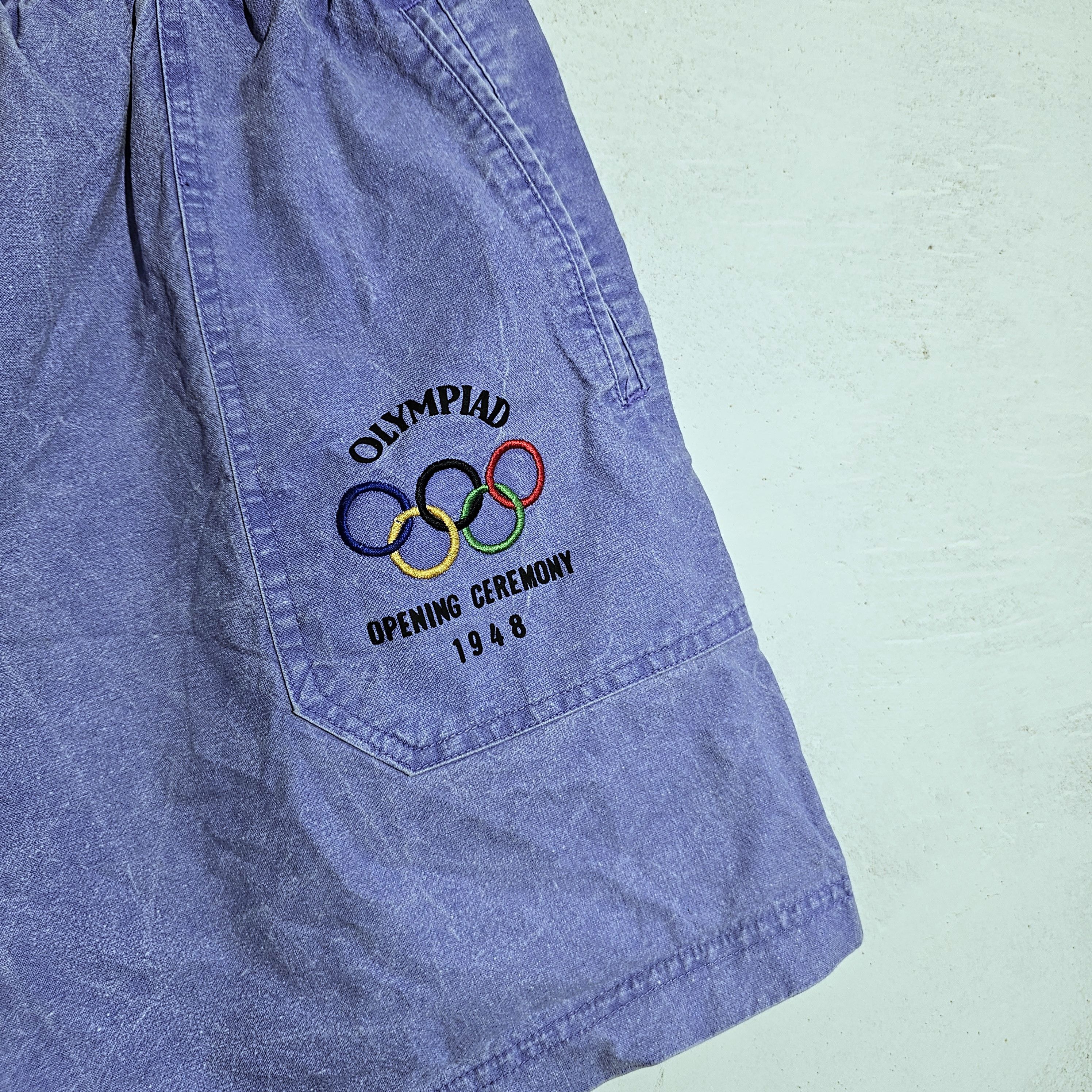 Adidas × USA Olympics × Vintage Adidas vintage 1948 shorts. Size US 34 / EU 50 - 2 Thumbnail