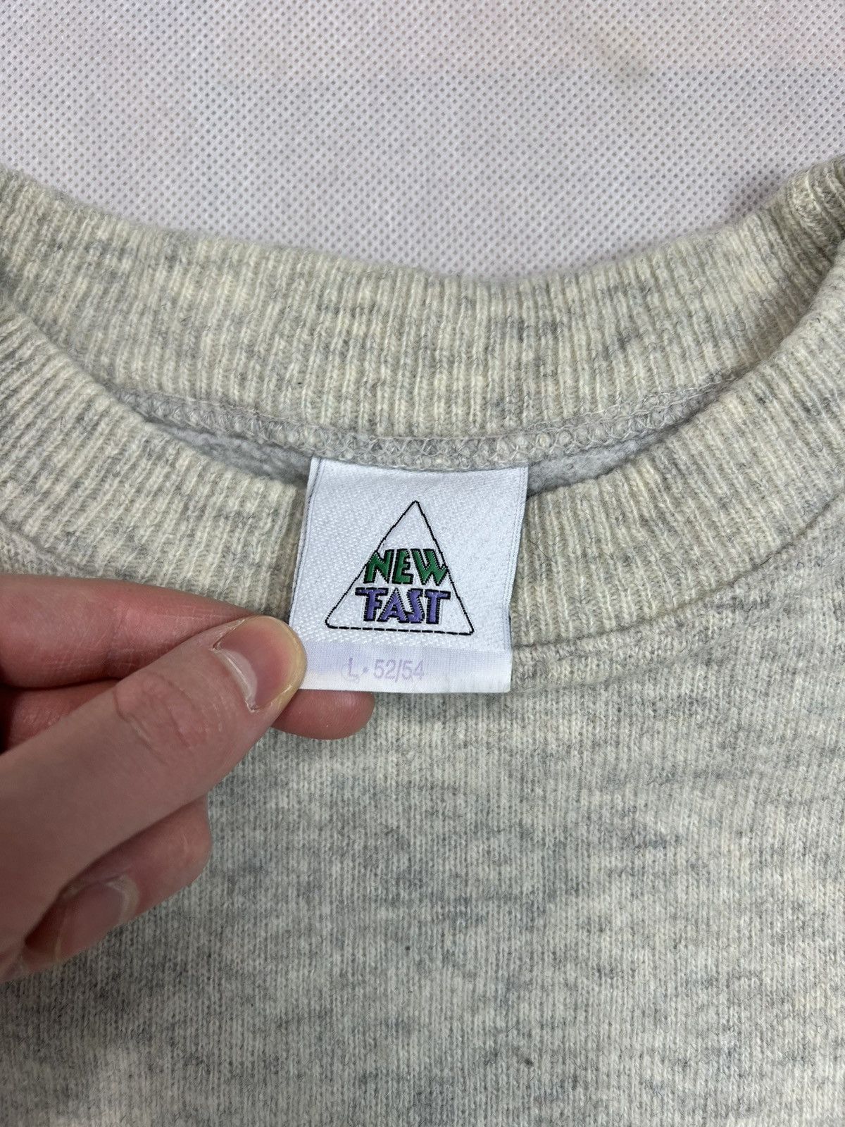 Vintage Sweater Sledge Kide 1994 first winter wool vintage boxy fit Size US L / EU 52-54 / 3 - 4 Thumbnail